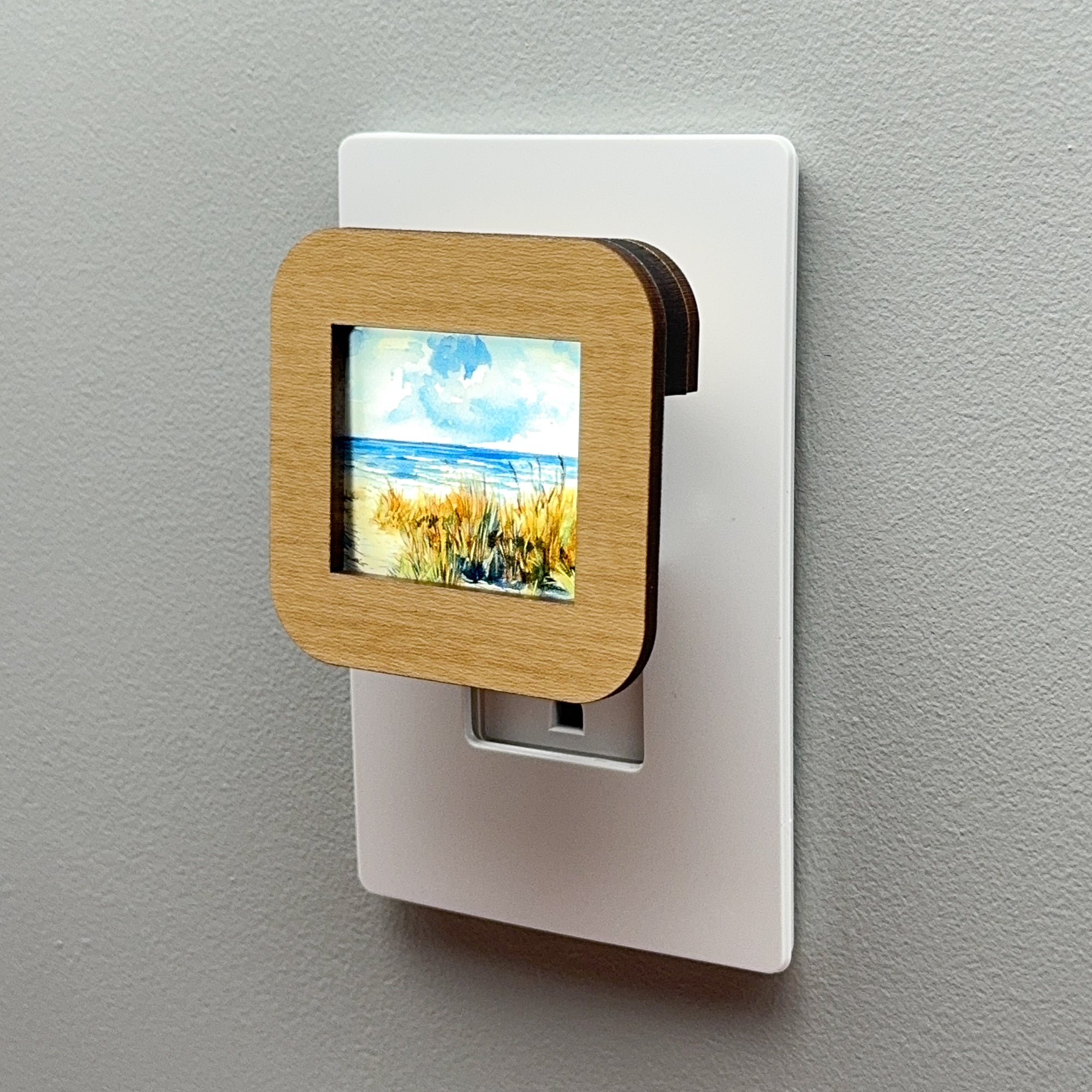 Beach Sand Dunes Night Light Cover ONLY