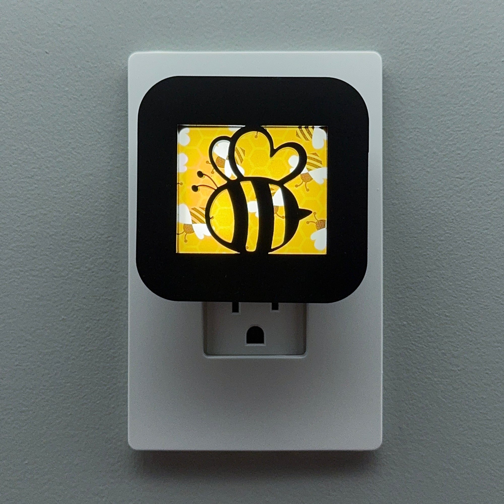 Bumble Bee Night Light Cover ONLY