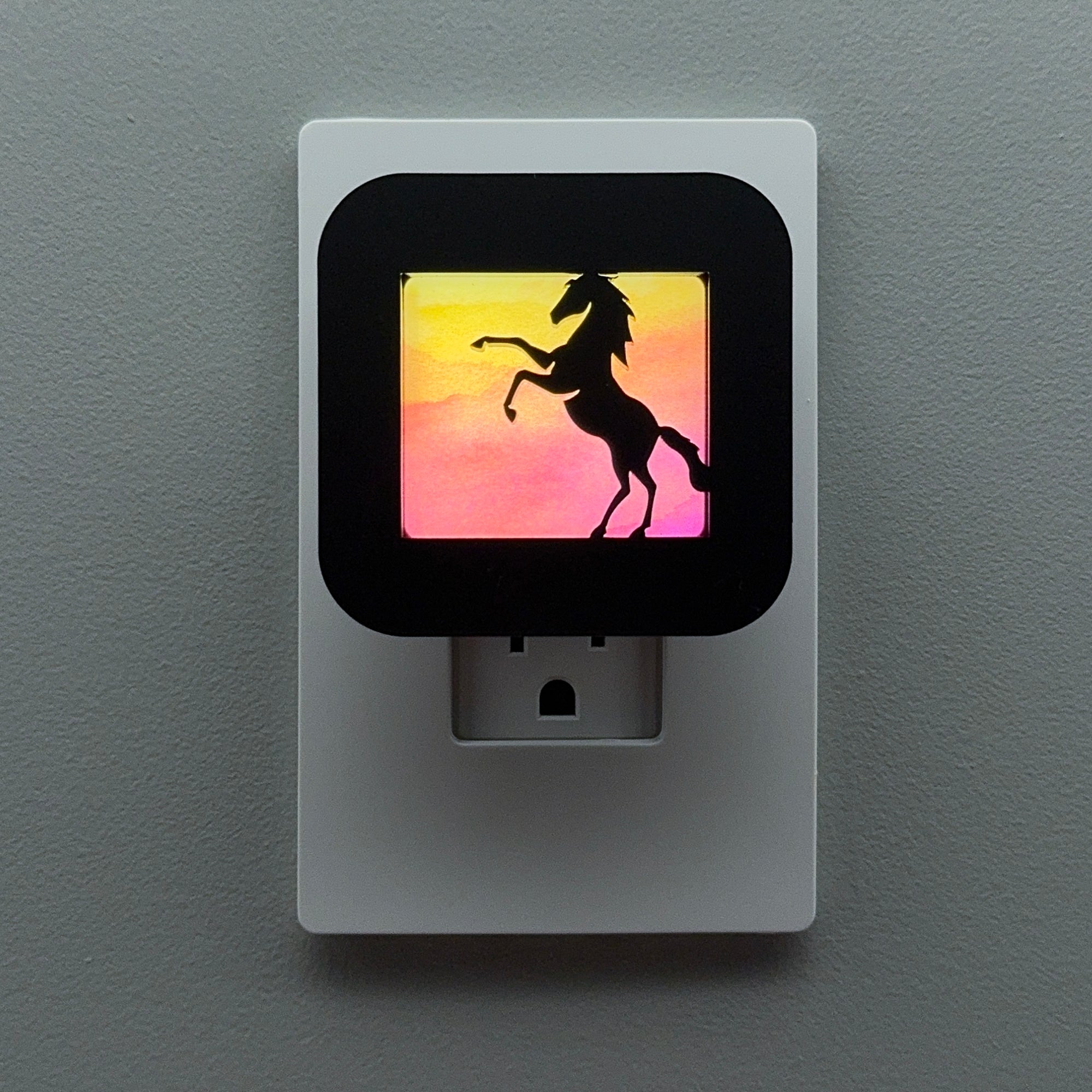 Rearing Horse Night Light Cover ONLY