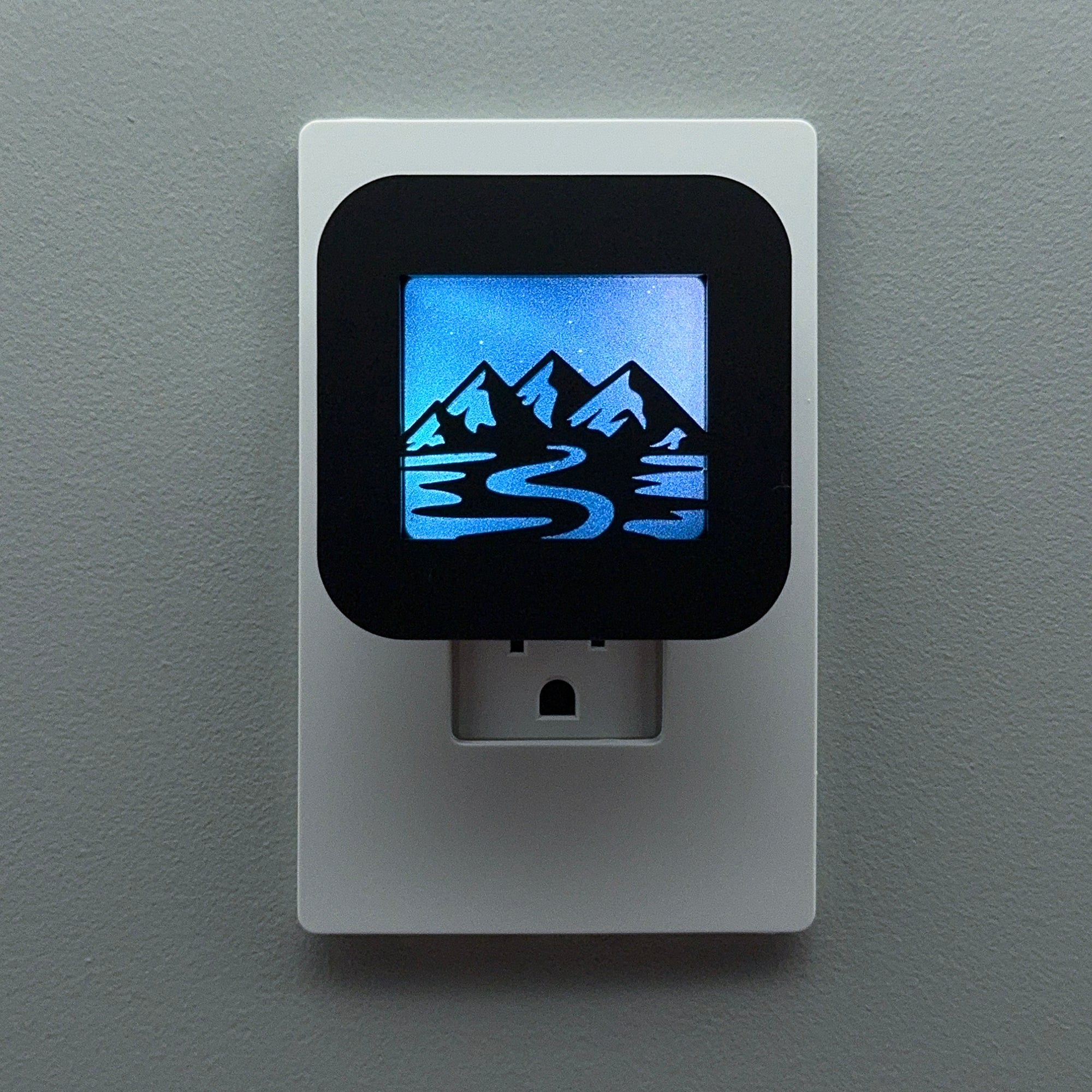 Mountain and River Night Light Cover ONLY