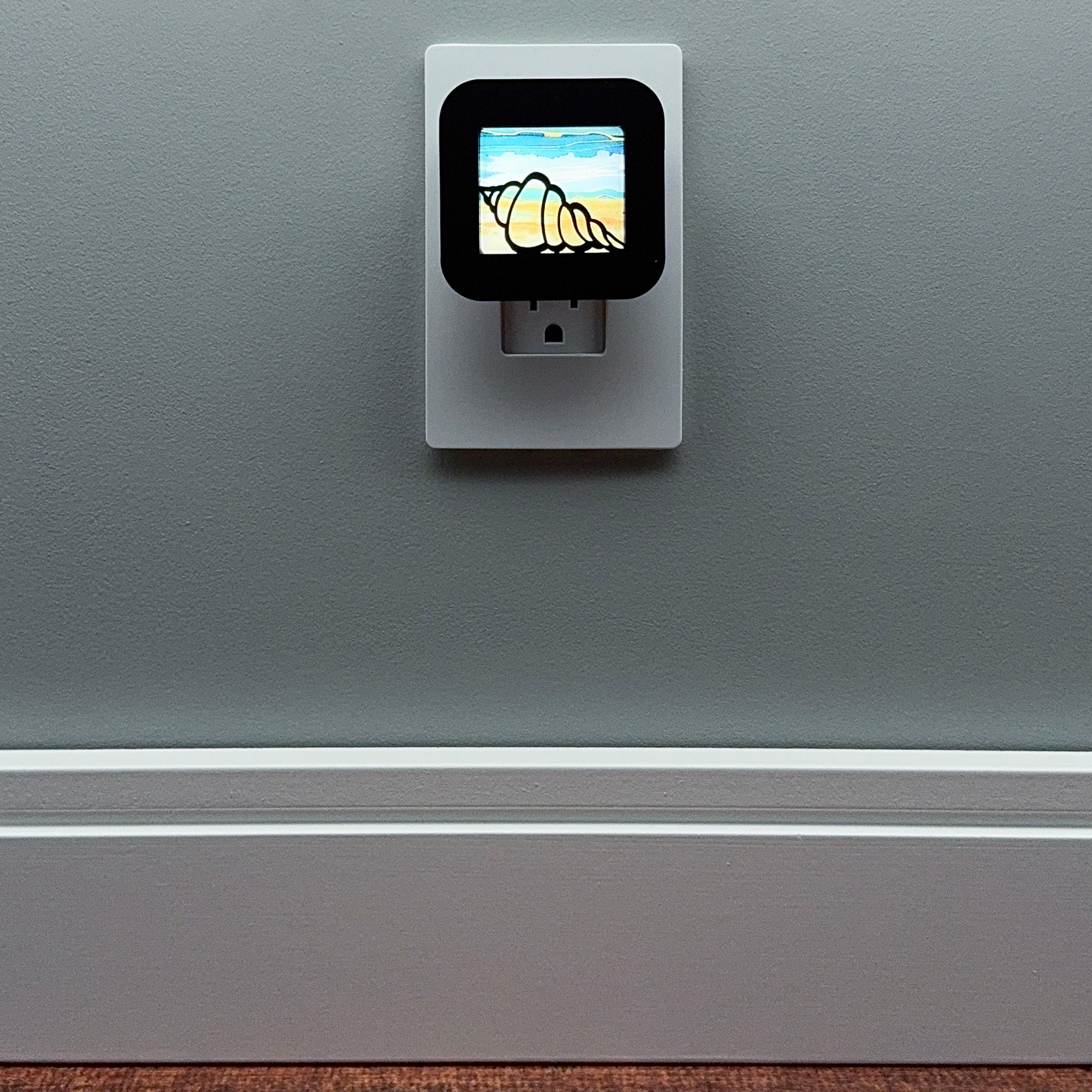 Conch Shell on the Beach Night Light Cover ONLY