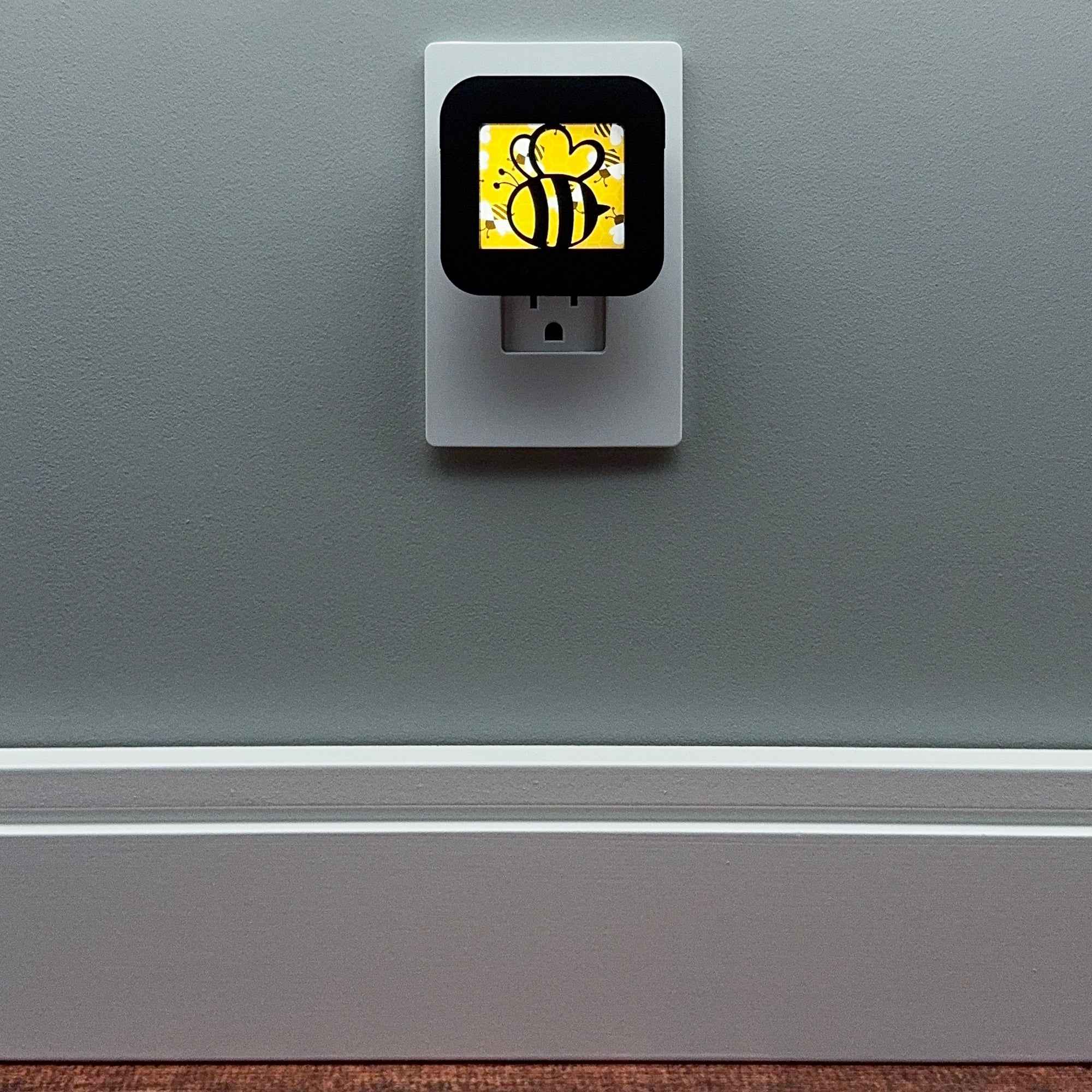 Bumble Bee Night Light Cover ONLY