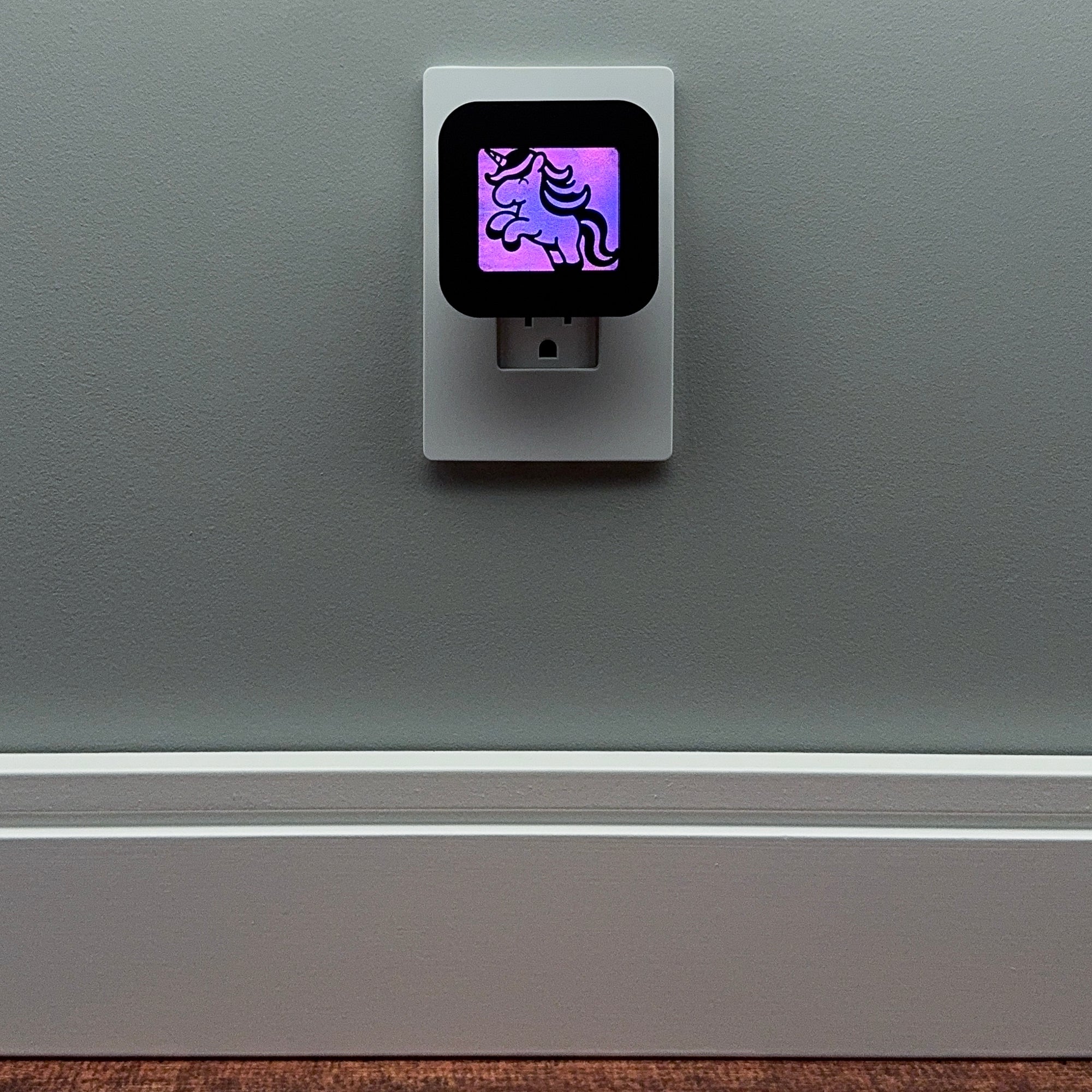 Jumping Unicorn Night Light