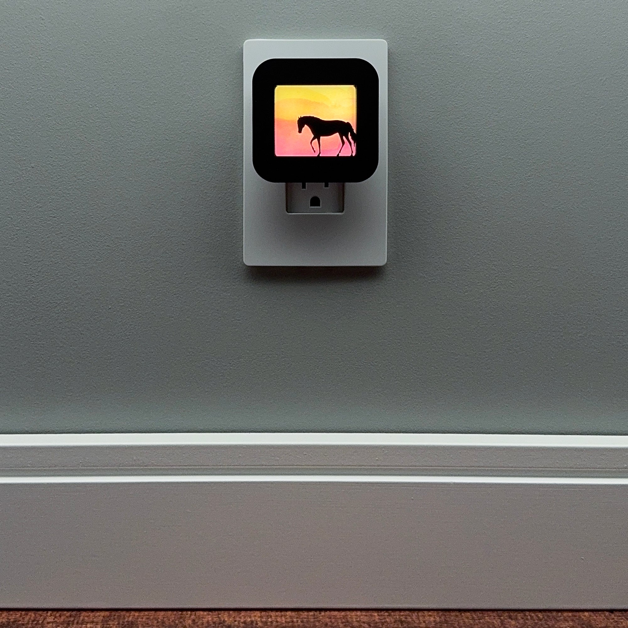 Walking Horse Night Light Cover ONLY