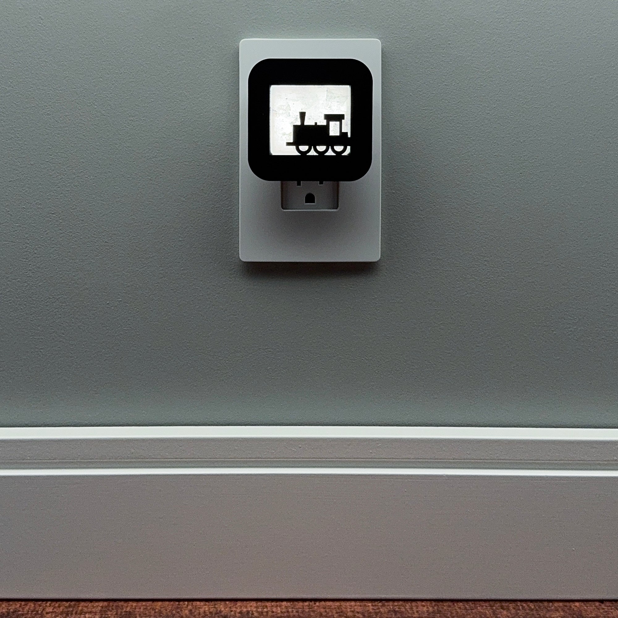 Steam Engine Train Night Light Cover ONLY