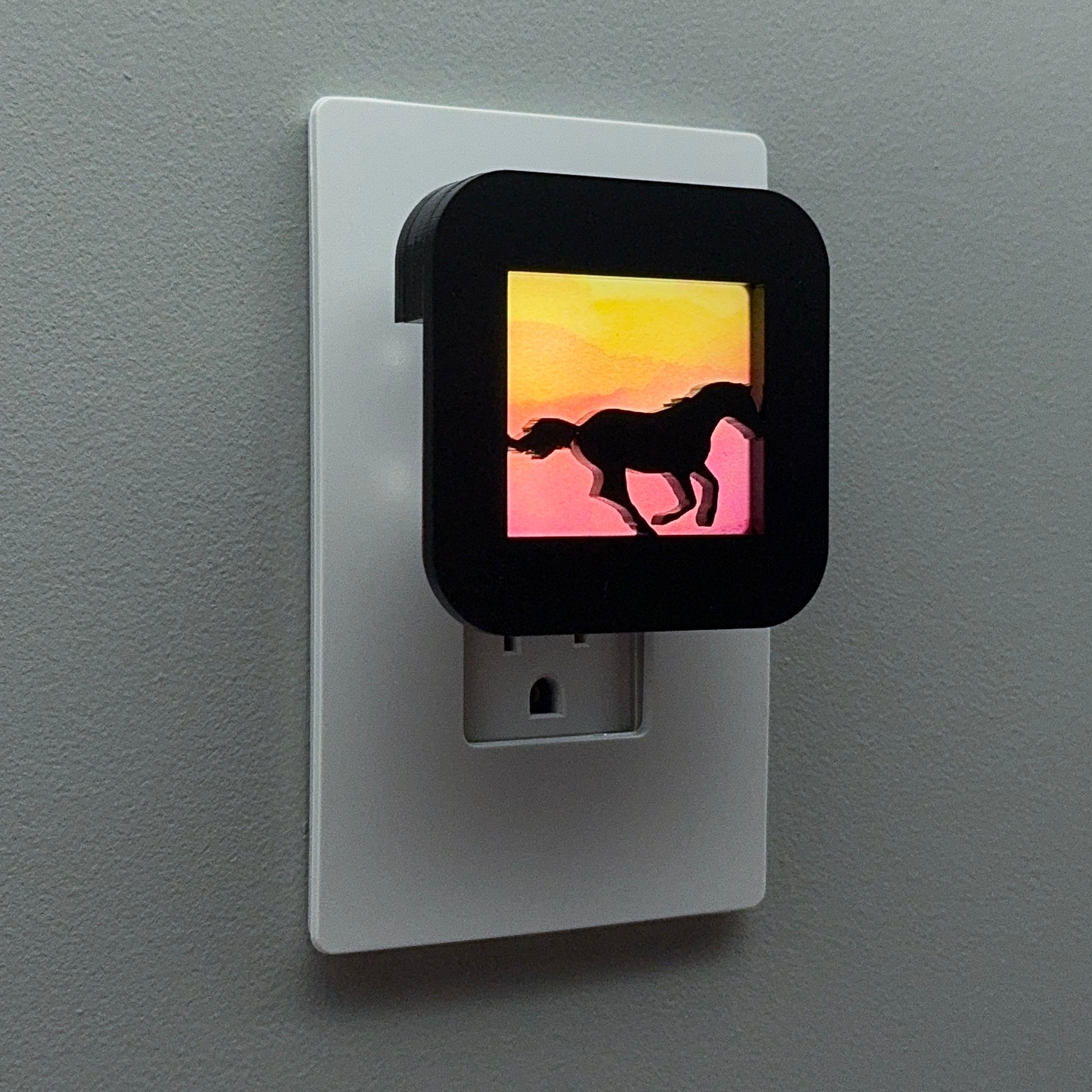 Running Horse Night Light Cover ONLY