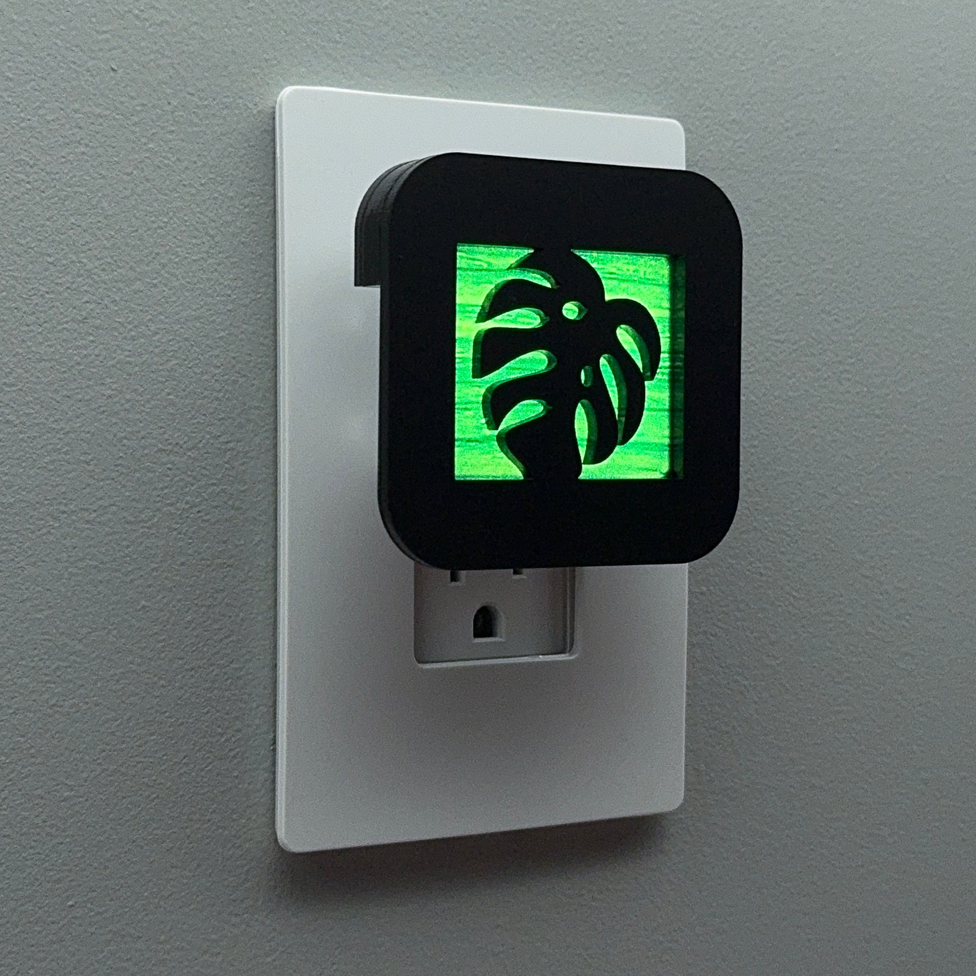 Monstera Leaf Night Light