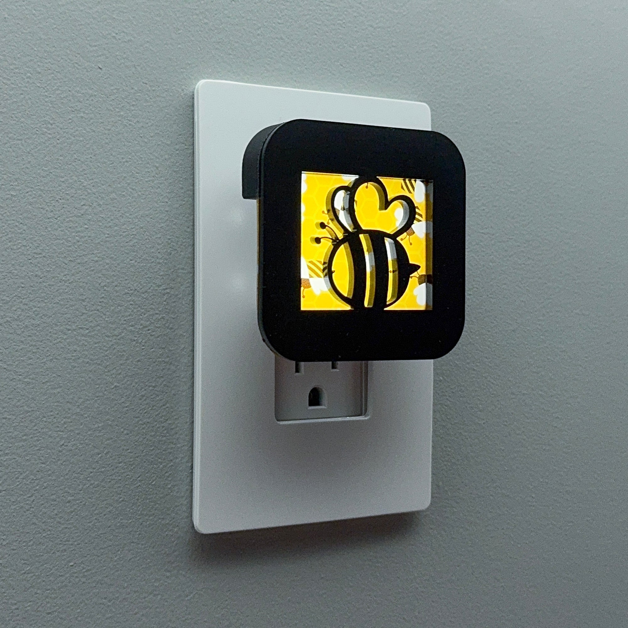 Bumble Bee Night Light Cover ONLY