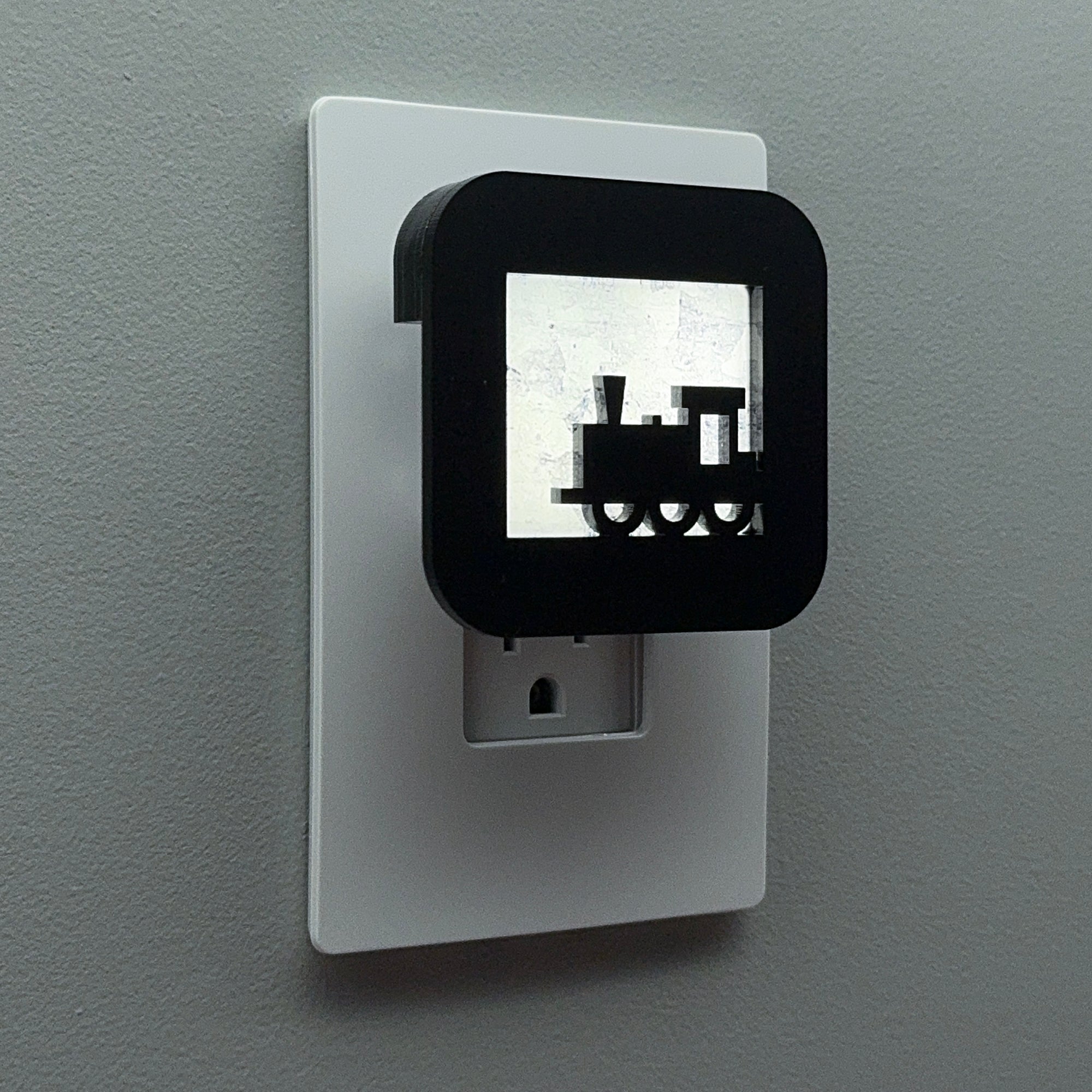 Steam Engine Train Night Light Cover ONLY