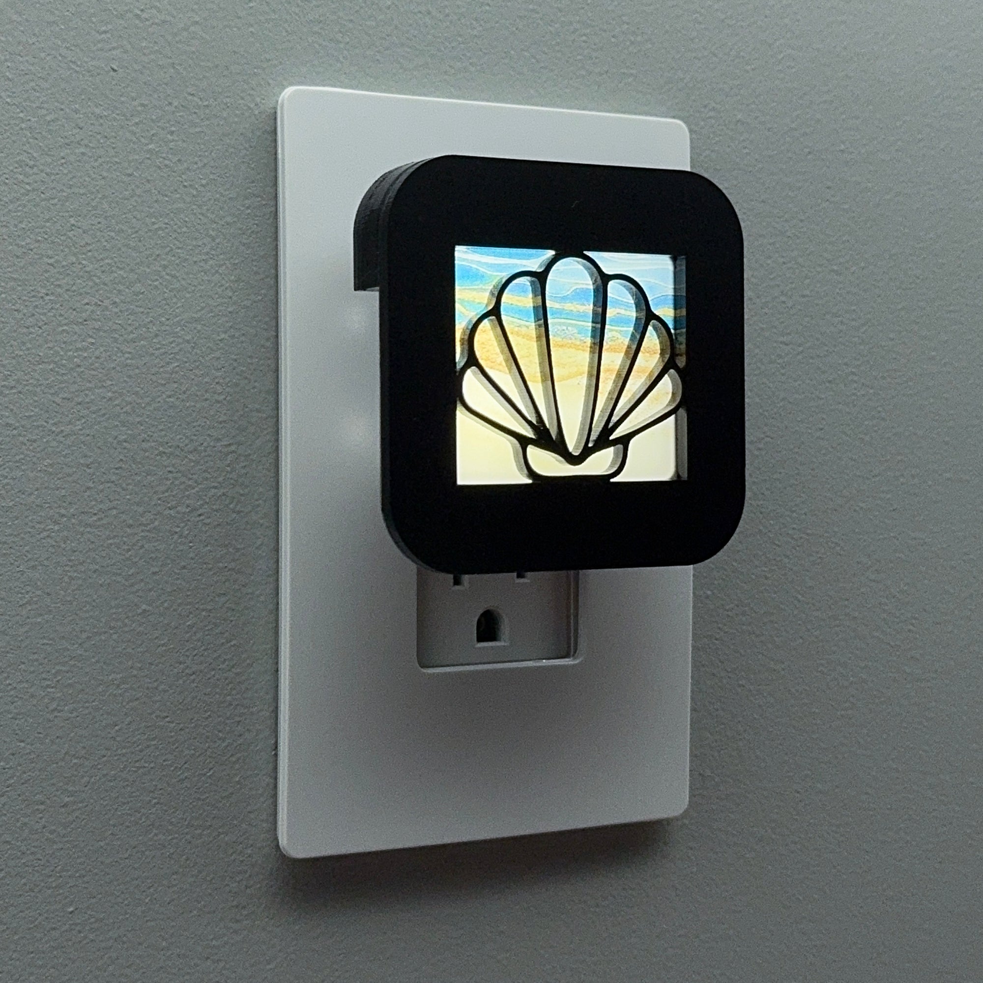 Scallop Seashell Night Light Cover ONLY