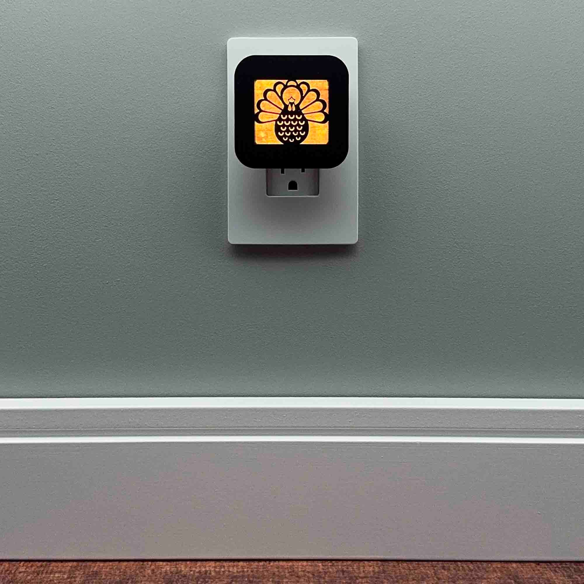 Thanksgiving Turkey Night Light