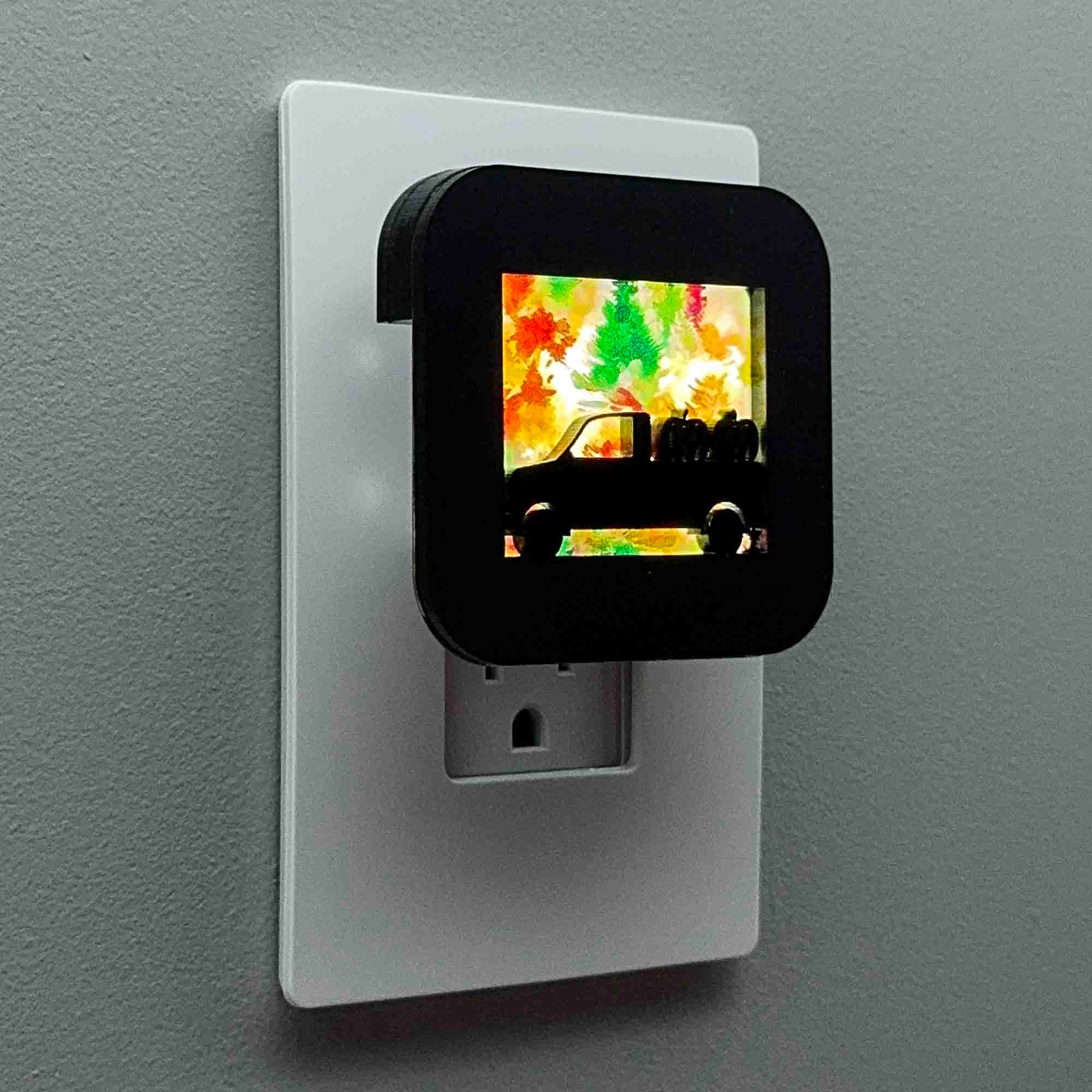 Pumpkin Truck Night Light