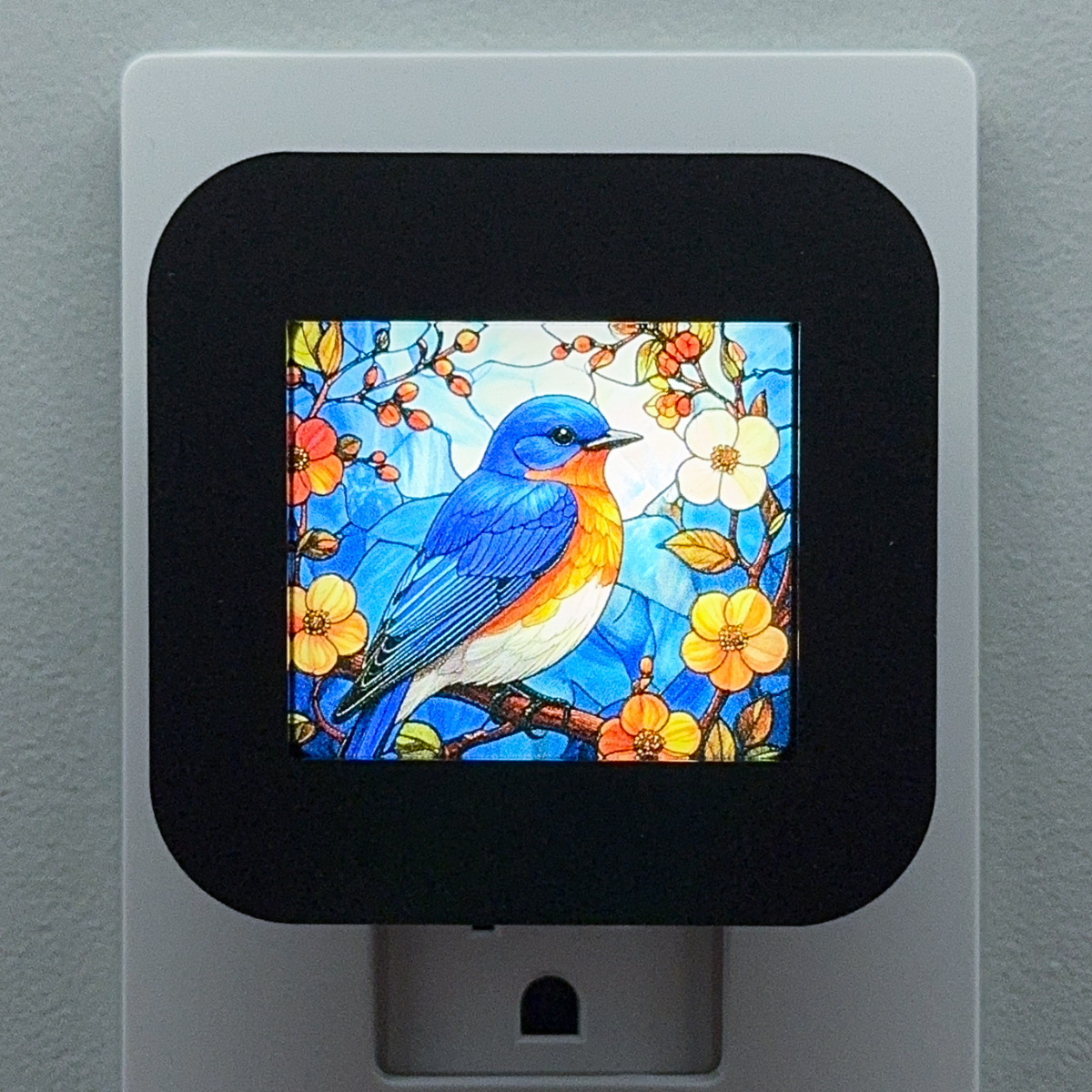 Spring Blue Bird Night Light