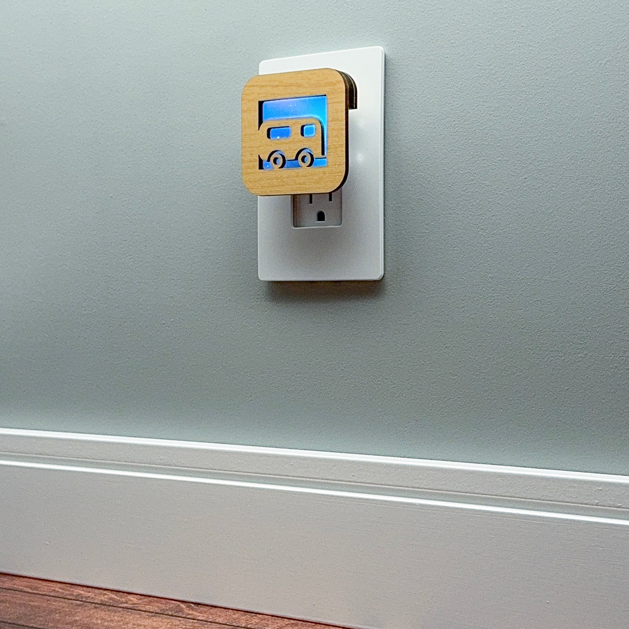 Camping RV Trailer Night Light Cover ONLY