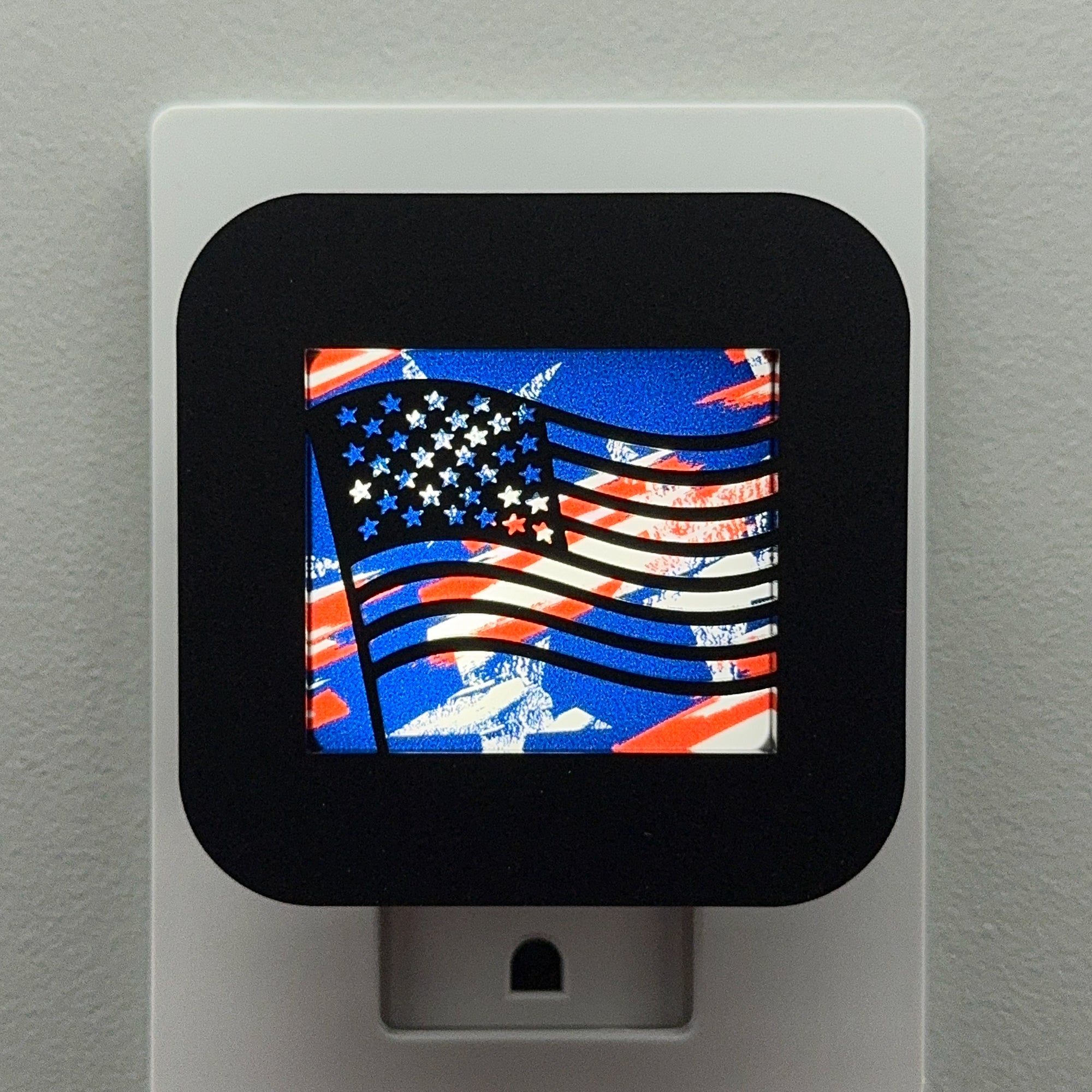 American Flag Night Light Cover ONLY