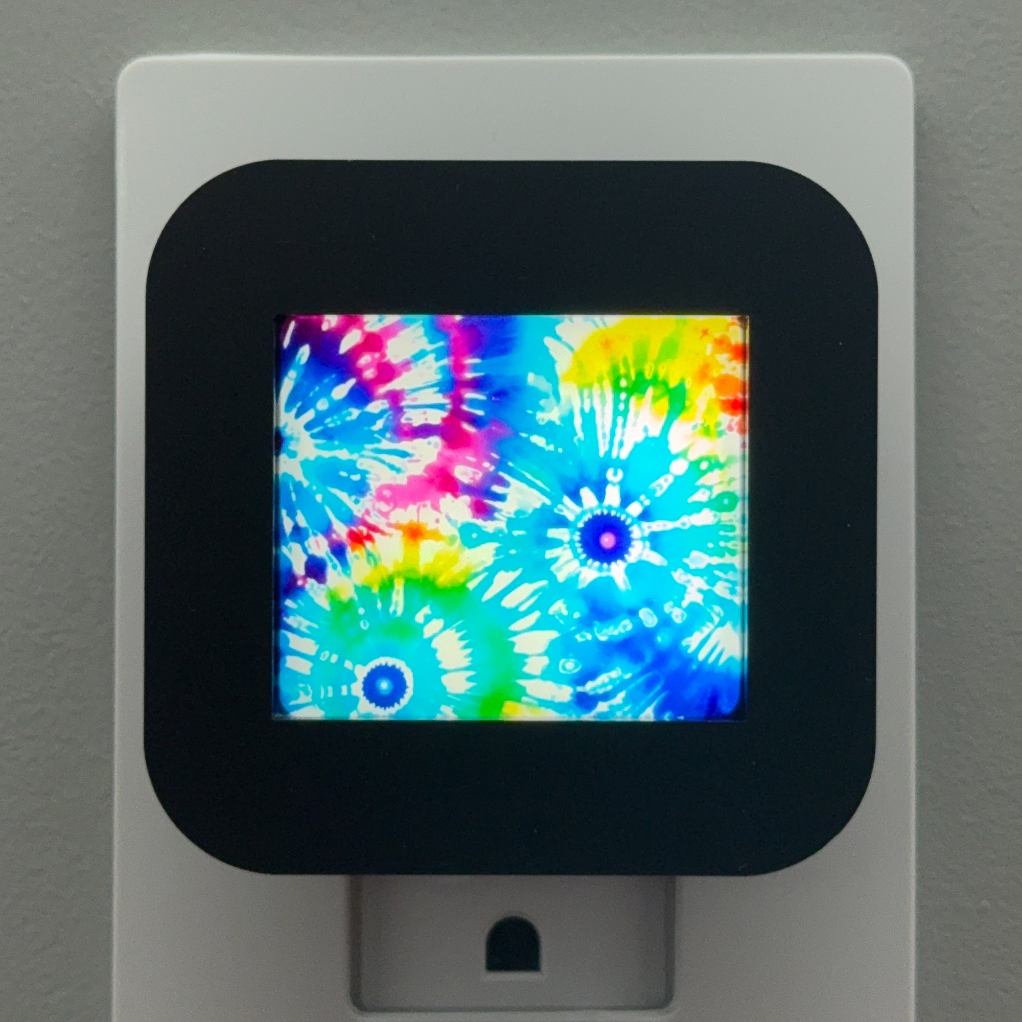 Colorful Tie Dye Night Light