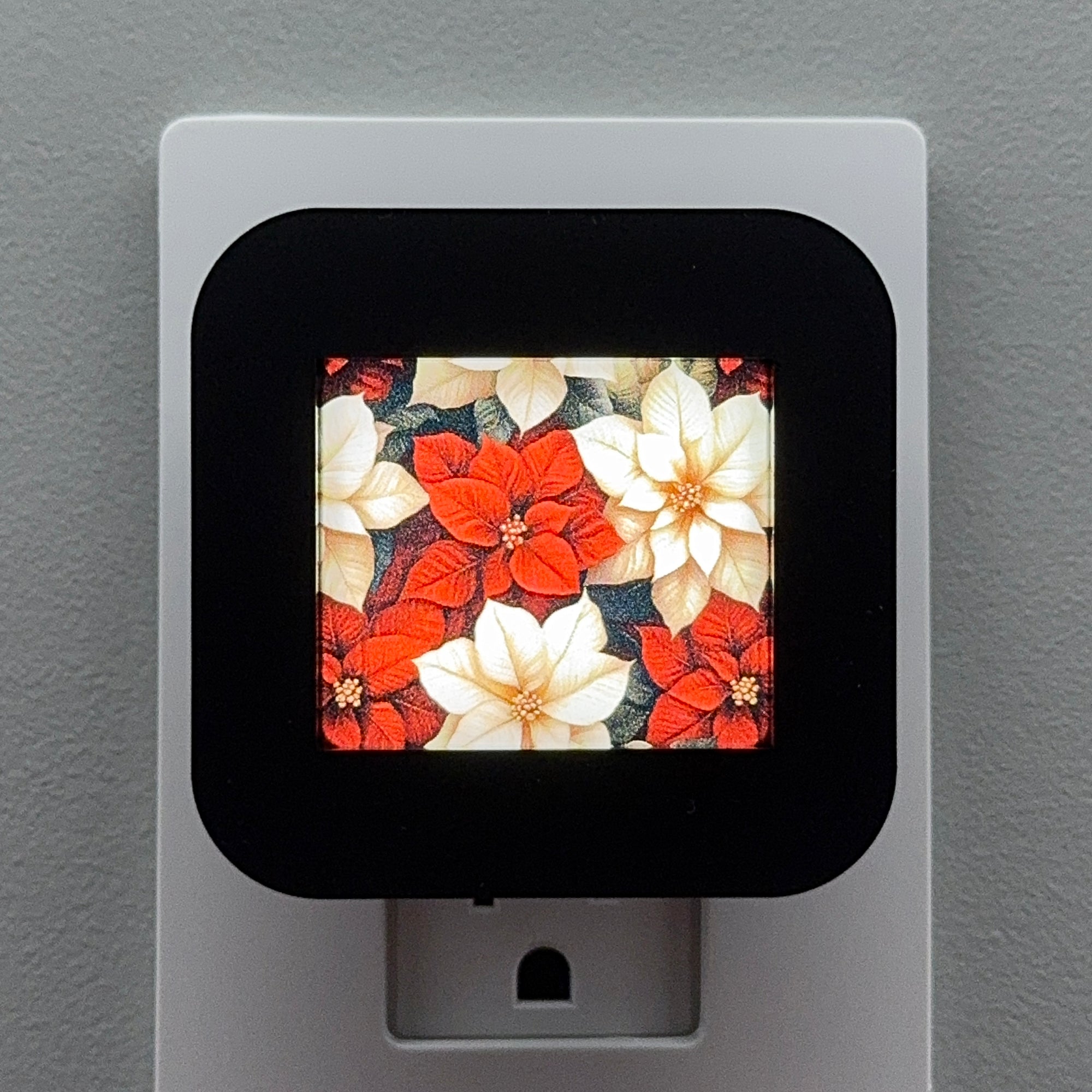Christmas Poinsettia Night Light