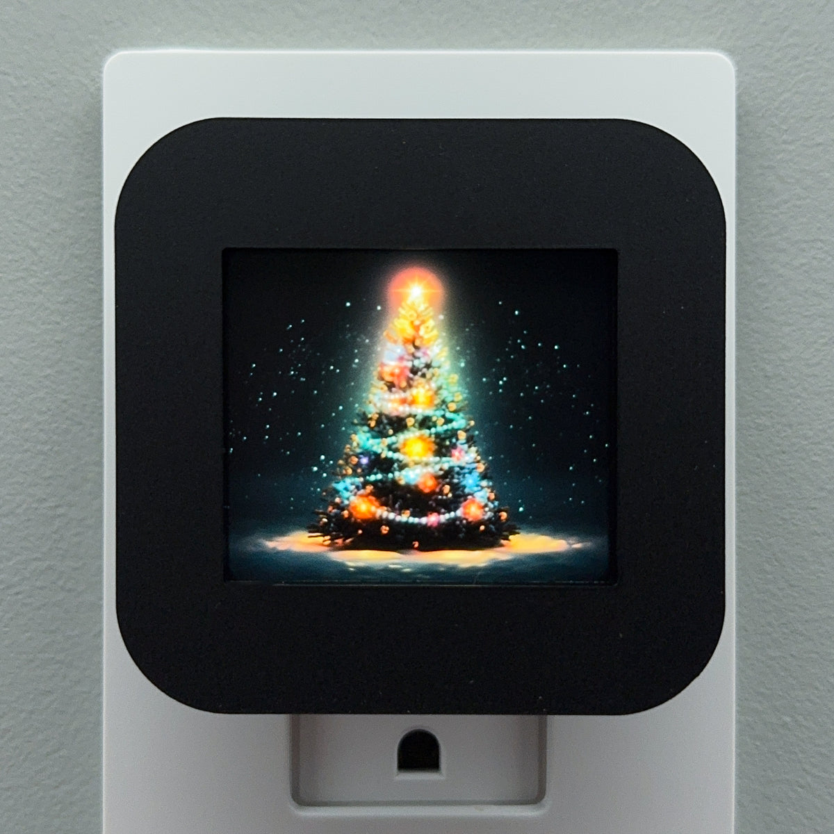 Glowing Christmas Tree Night Light