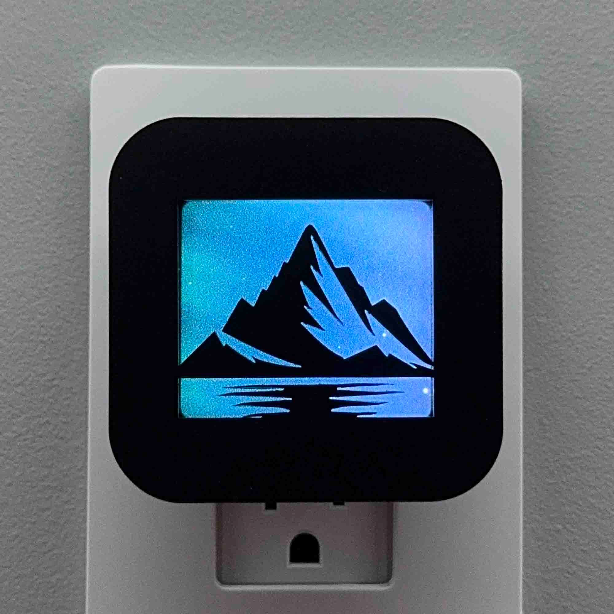 Mountain Lake Night Light Cover ONLY