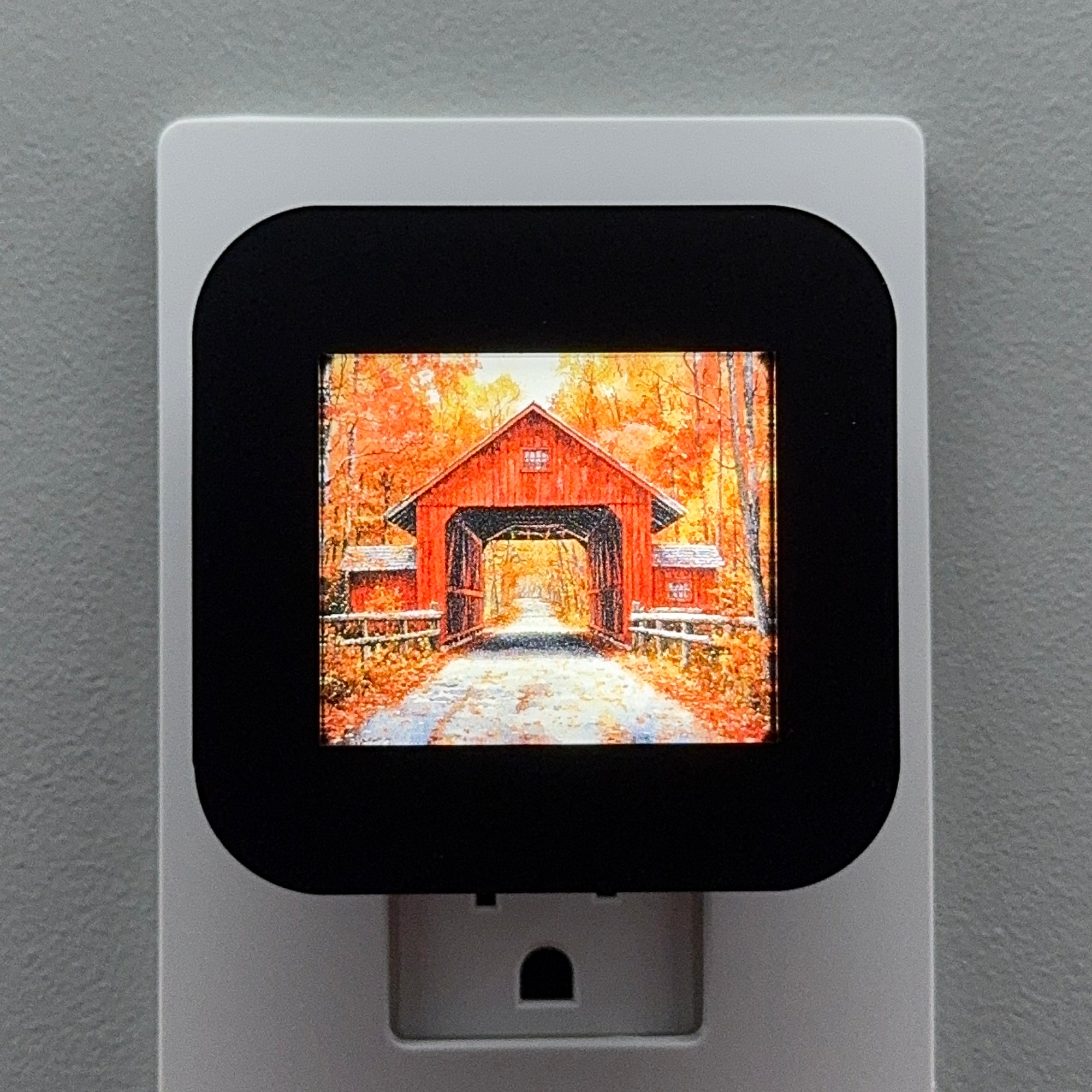 Covered Bridge Night Light