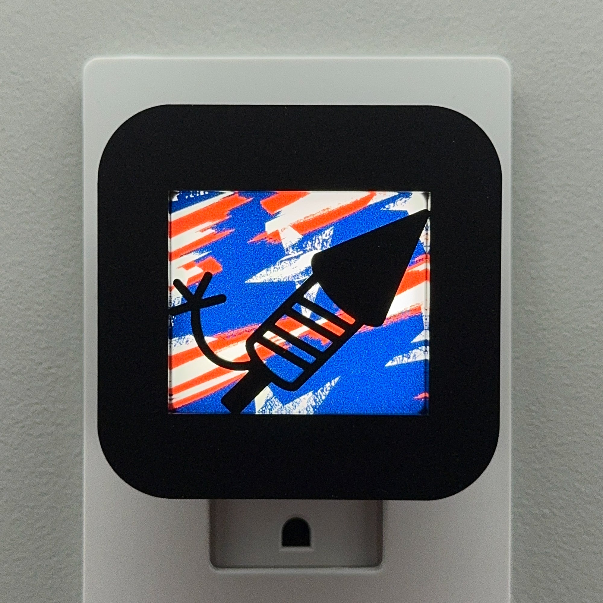 4th of July Firework Night Light