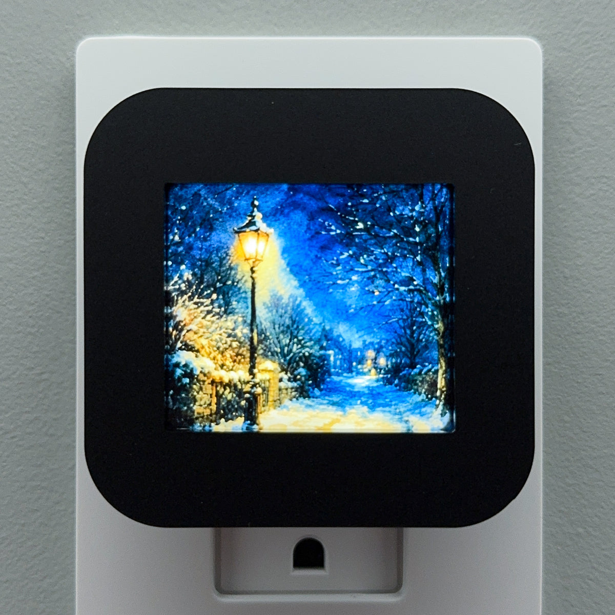 Snowy Lane Night Light