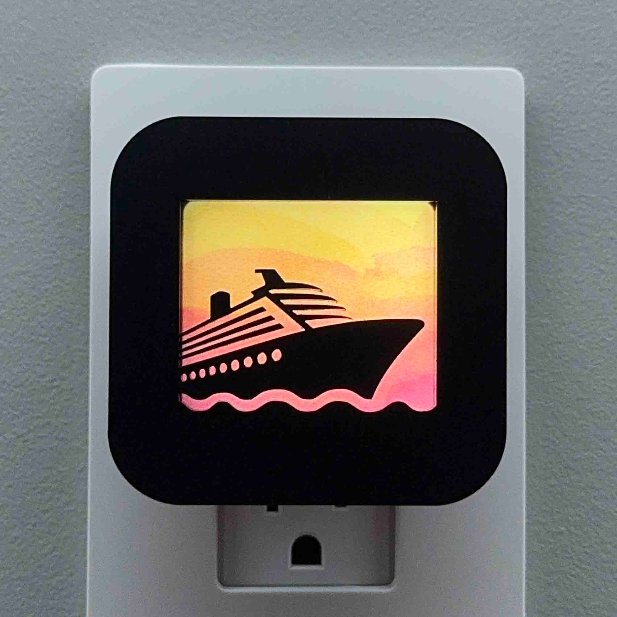 Cruise Ship Night Light Cover ONLY