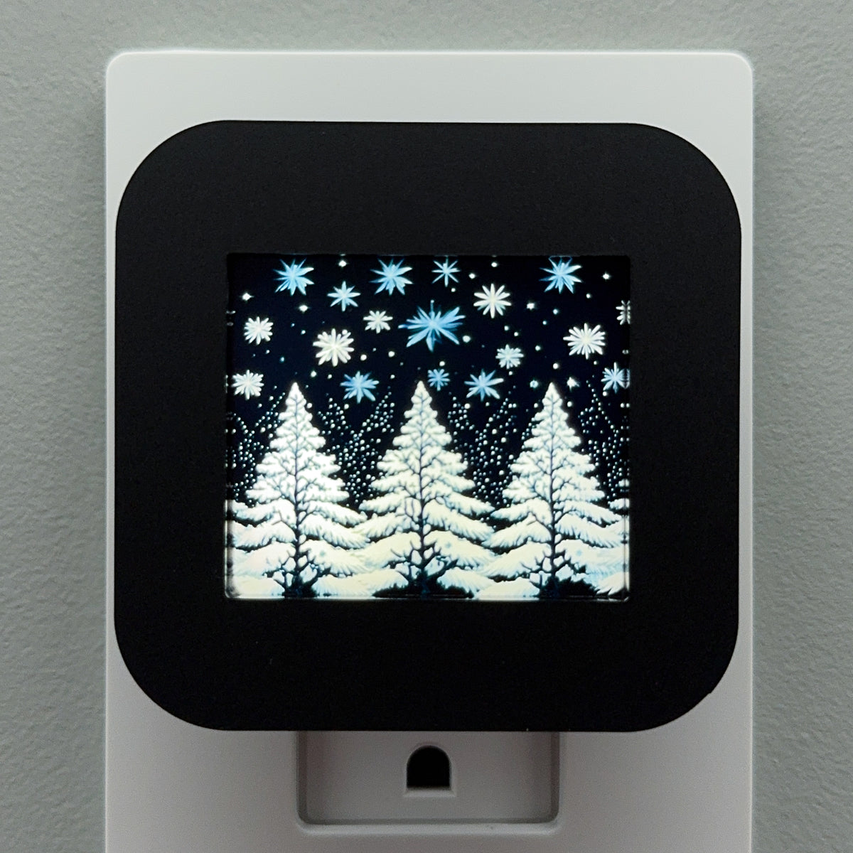 Nordic Christmas Trees Night Light