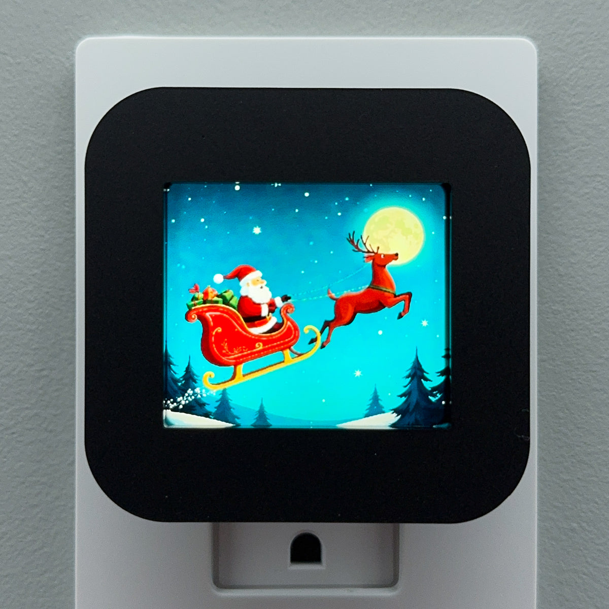 Santa's Sleigh Night Light