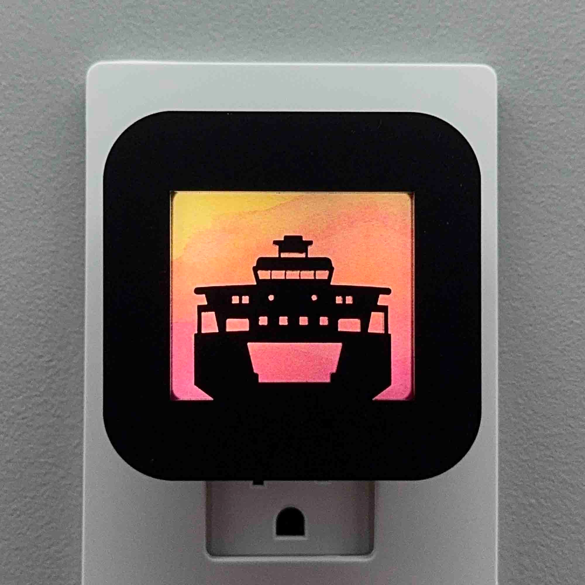 Washington State Ferry Night Light Cover ONLY