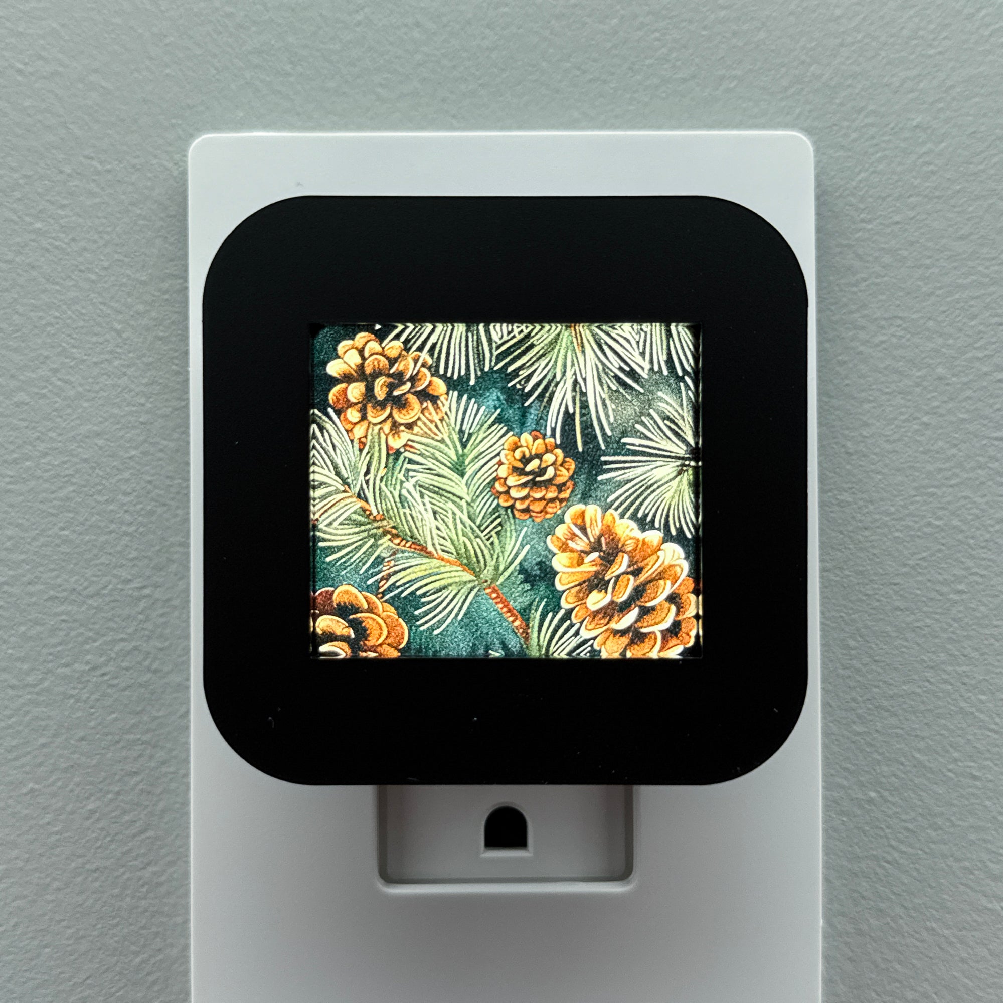 Winter Pinecones Night Light