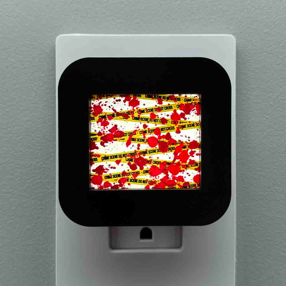 Crime Scene Tape Night Light