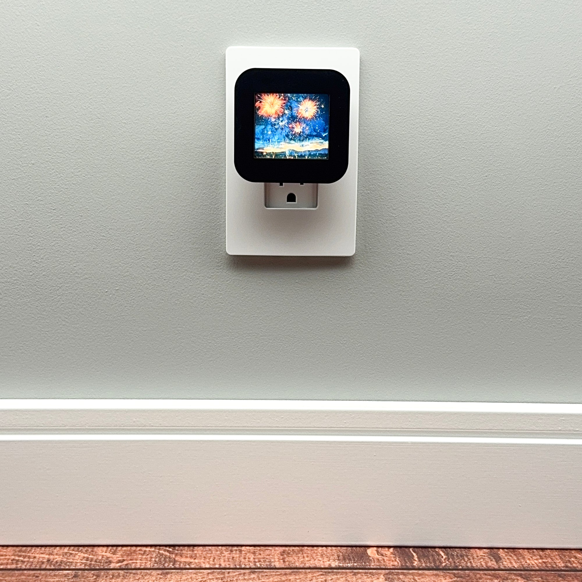 4th of July Fireworks Night Light