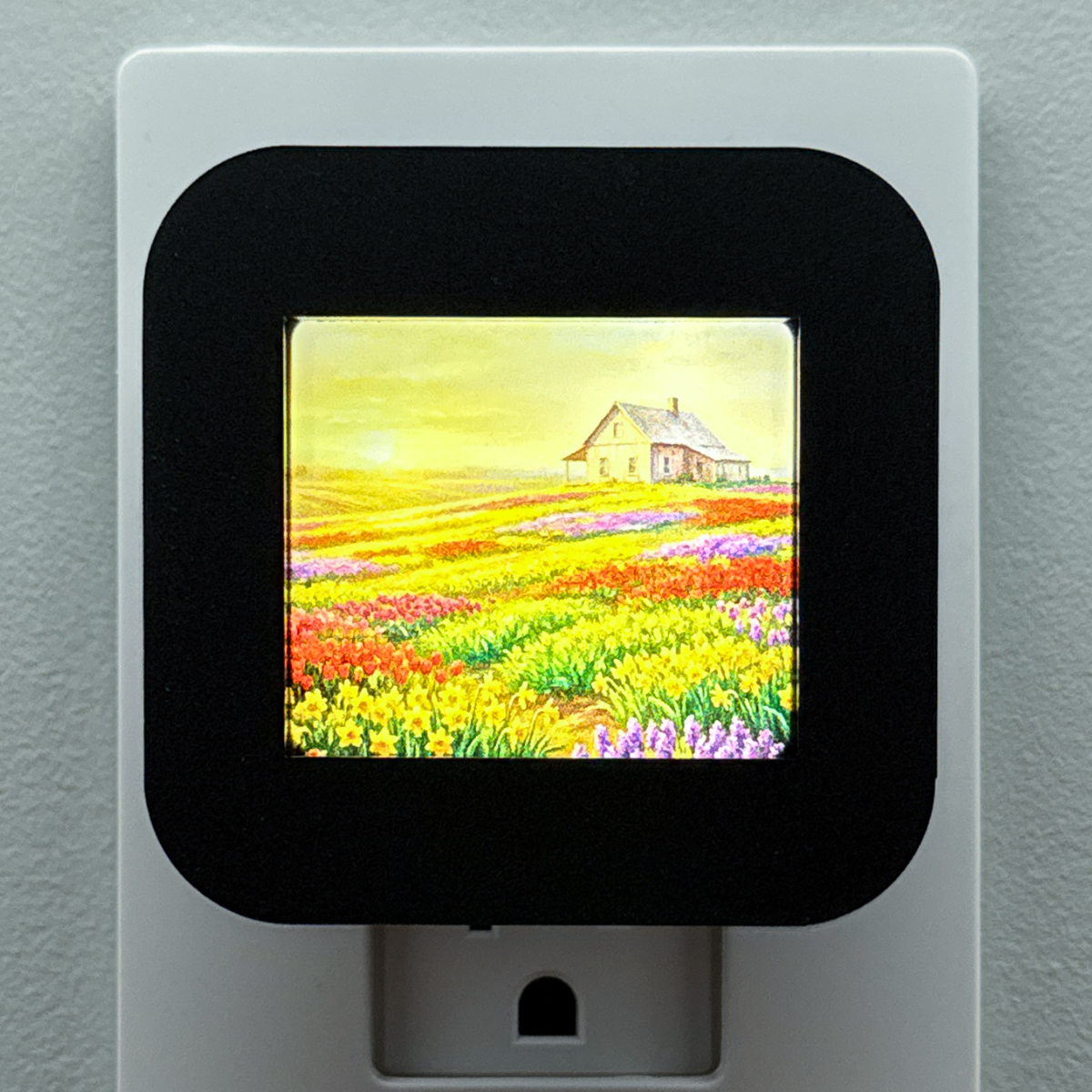 Flower Fields Night Light Cover ONLY
