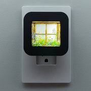 Rustic Window Night Light