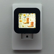 Cowboy Boots and Cacti Night Light