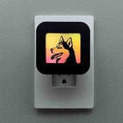 Siberian Husky Dog Night Light