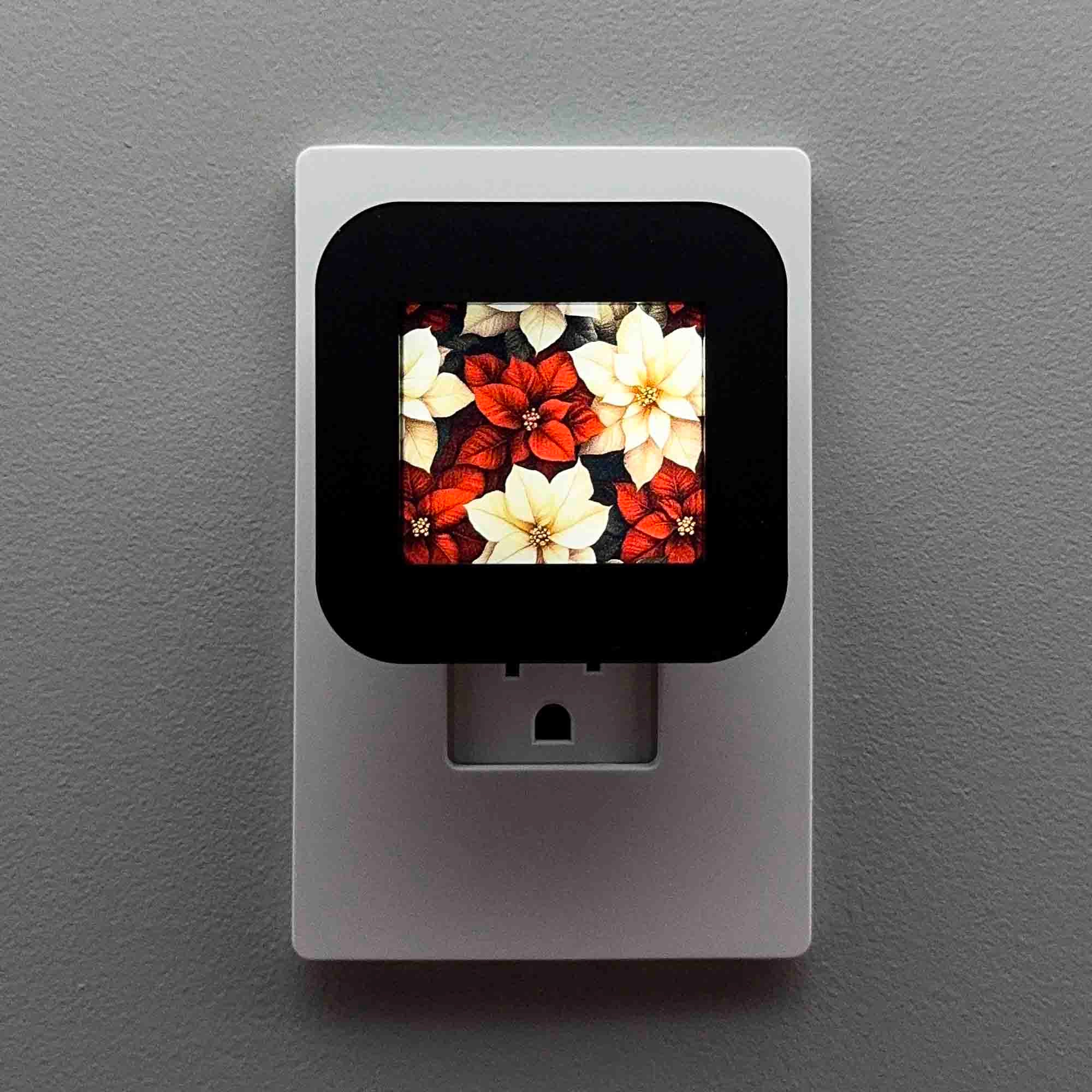 Christmas Poinsettia Night Light