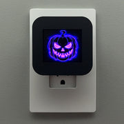 Purple Pumpkin Night Light