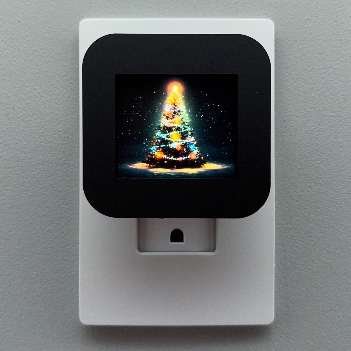 Glowing Christmas Tree Night Light