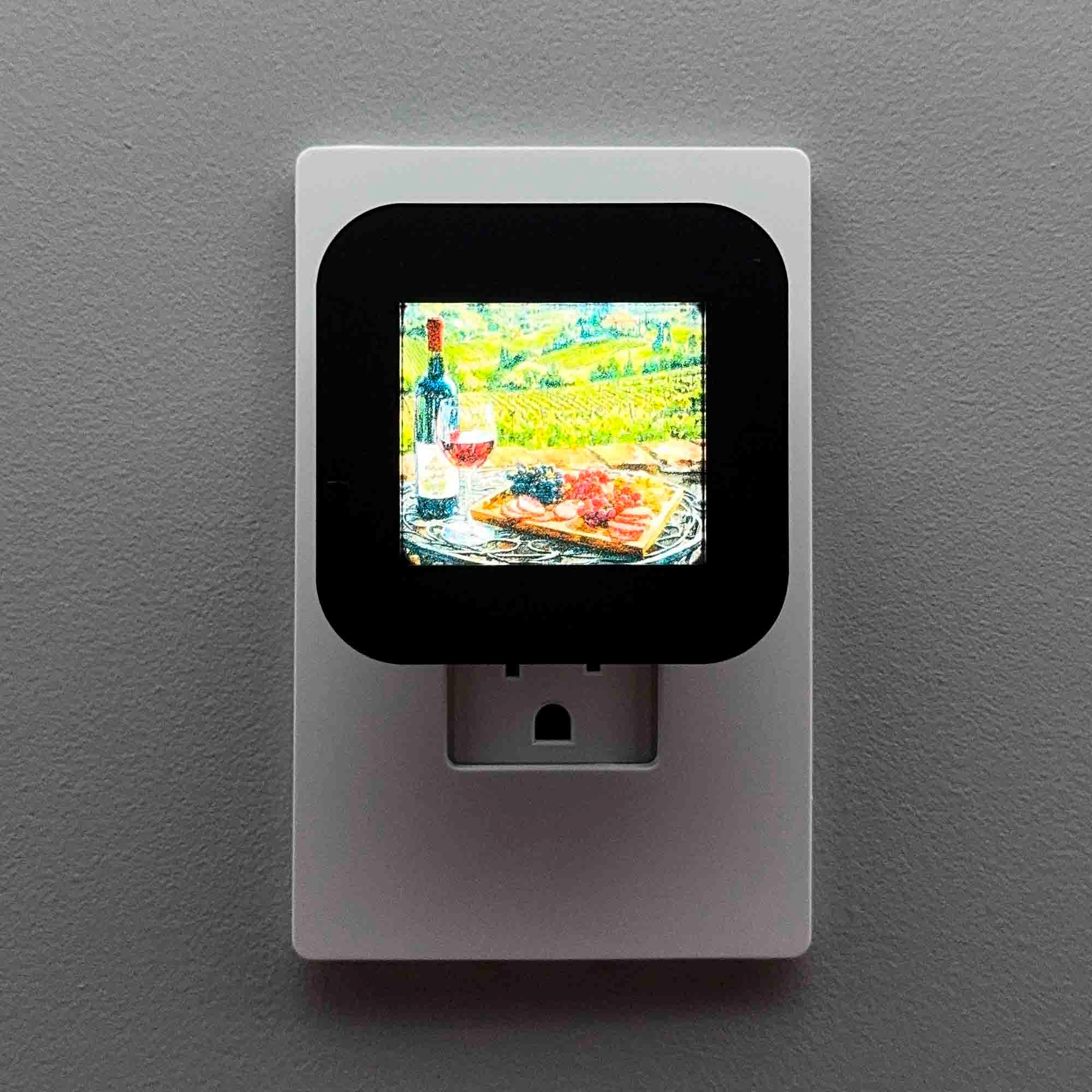 Wine and Charcuterie at the Vineyard Night Light