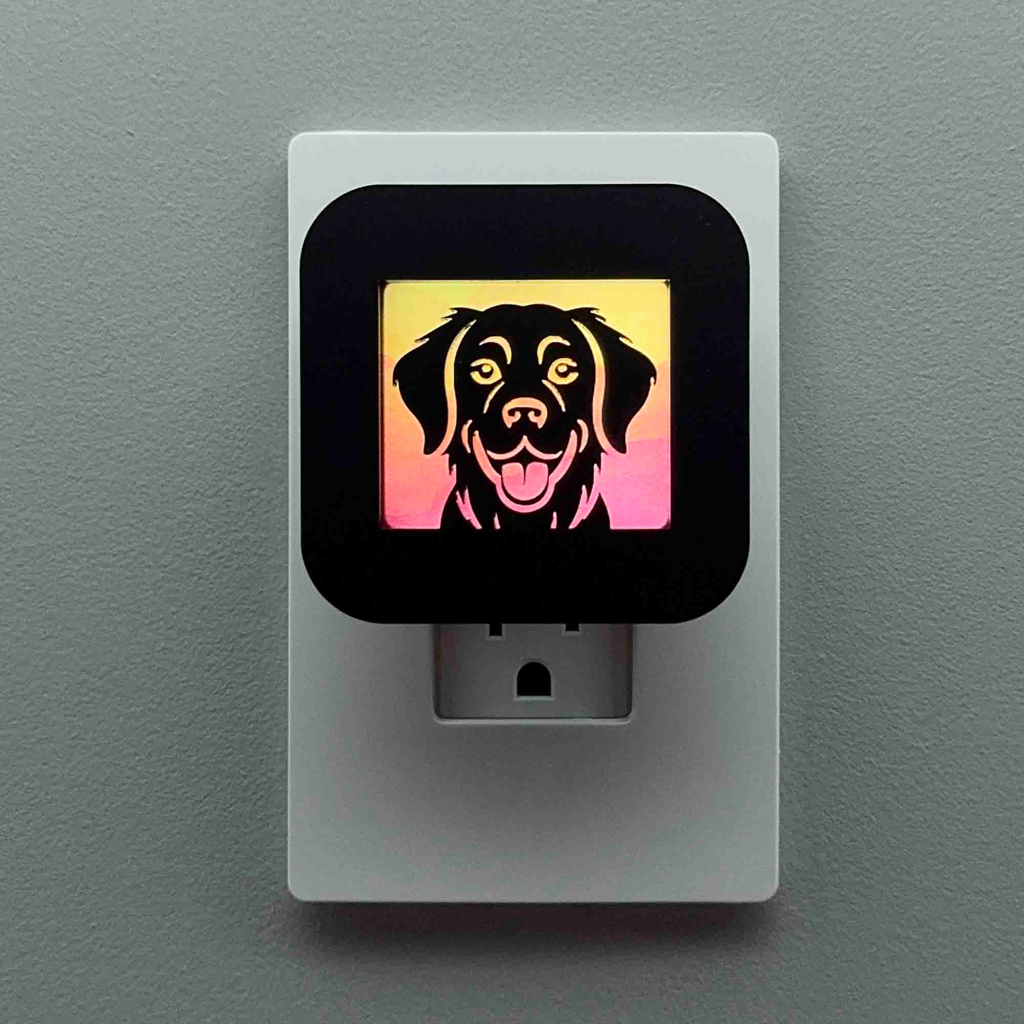 Golden Retriever Dog Night Light