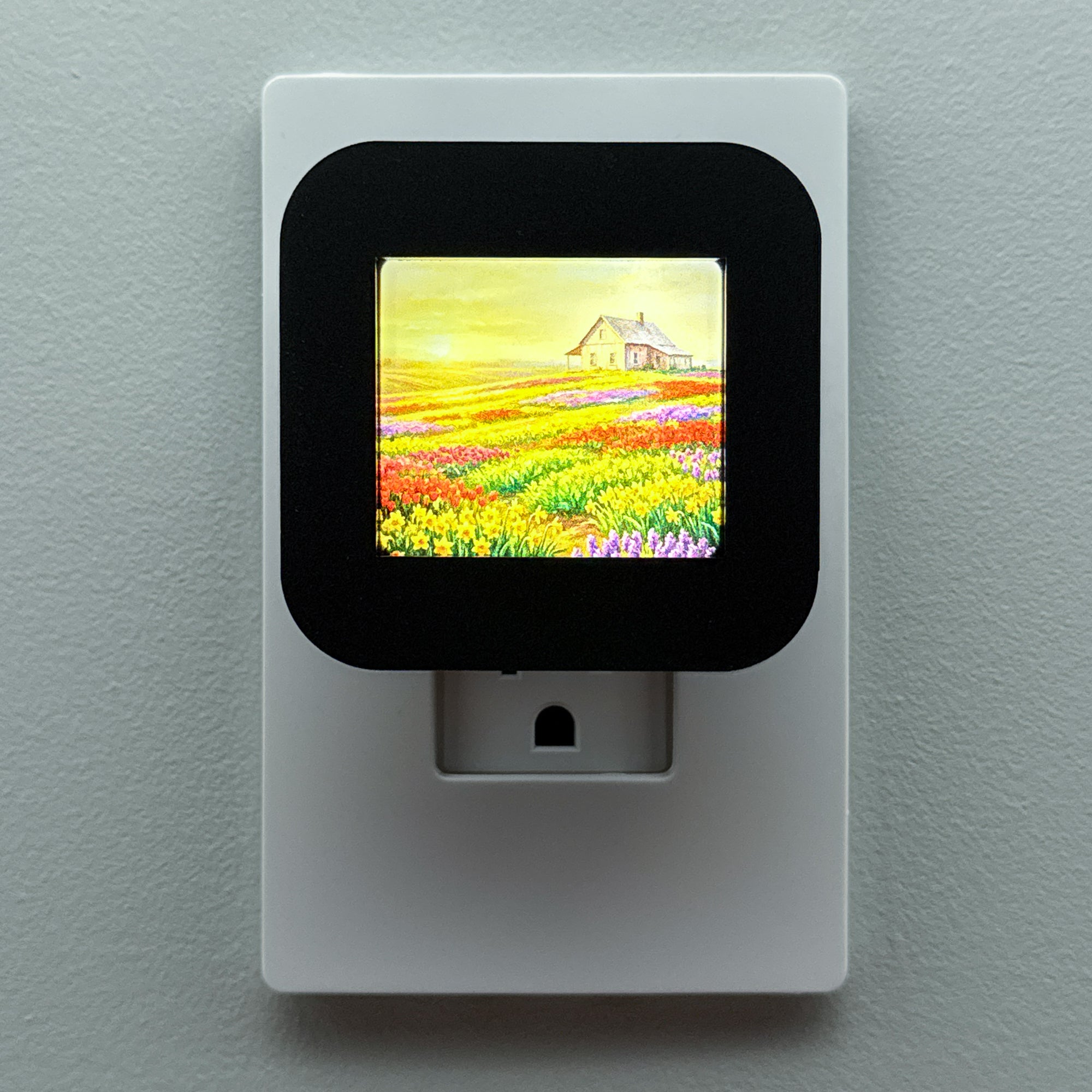Flower Fields Night Light Cover ONLY