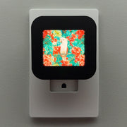 Cockatoo in Tropical Flowers Night Light Cover ONLY