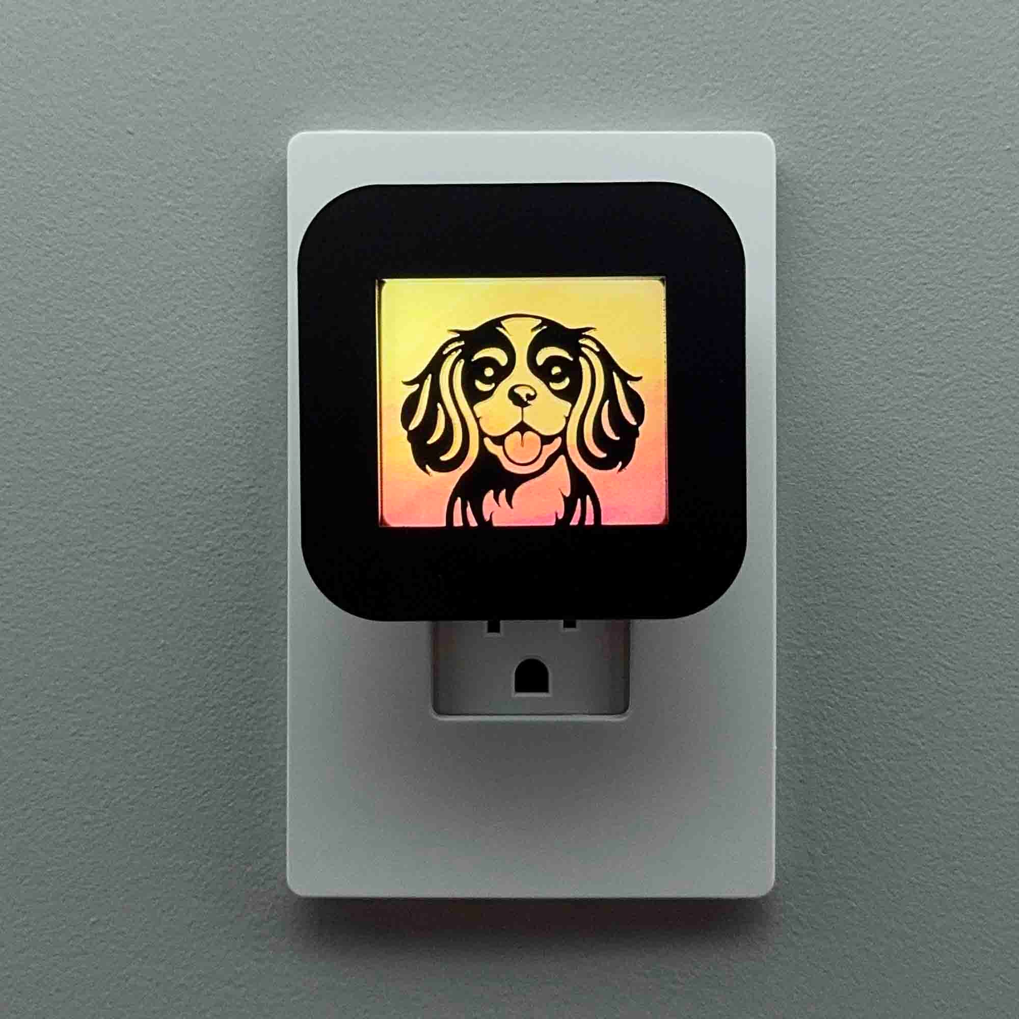 Cavalier King Charles Spaniel Dog Night Light