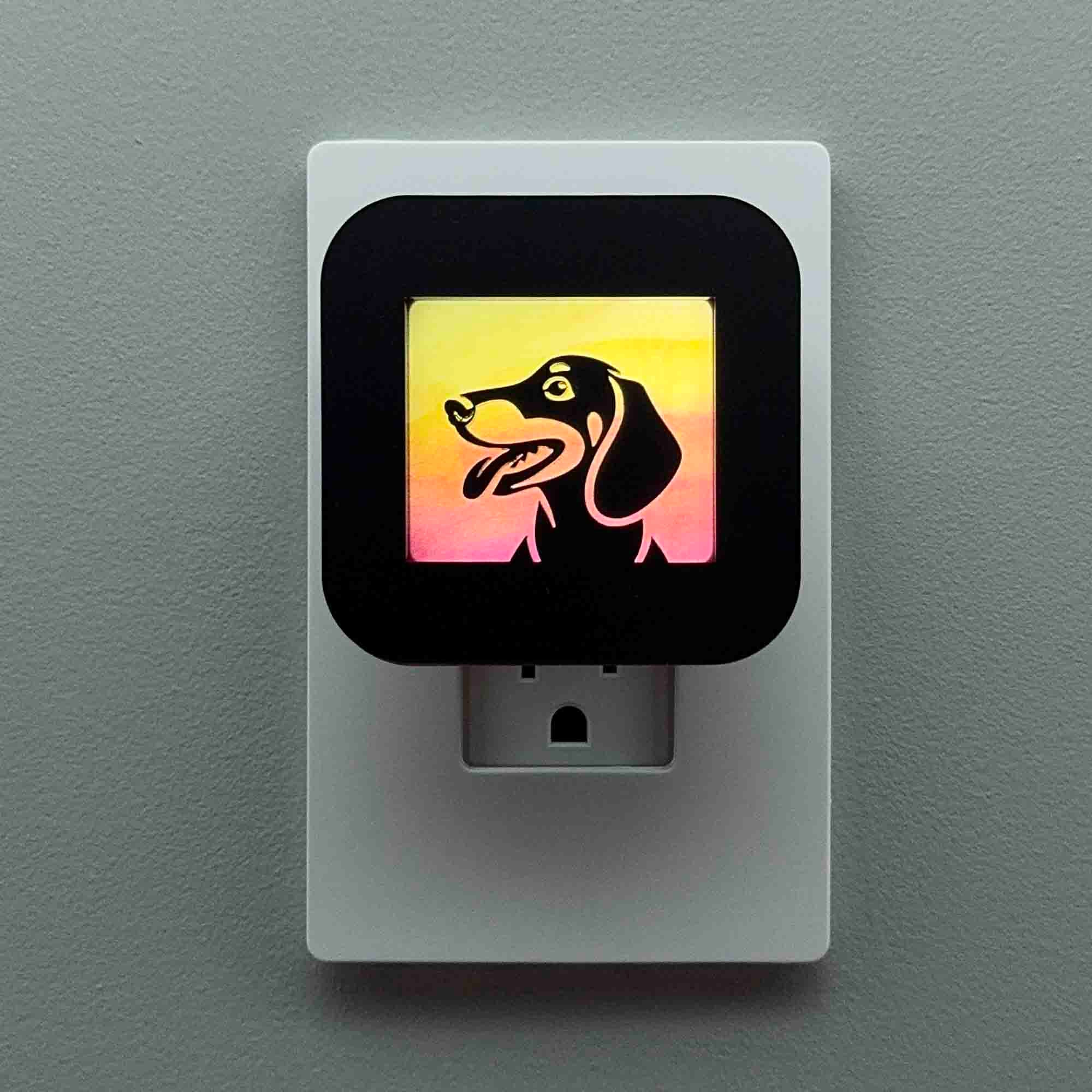 Dachshund Dog Night Light