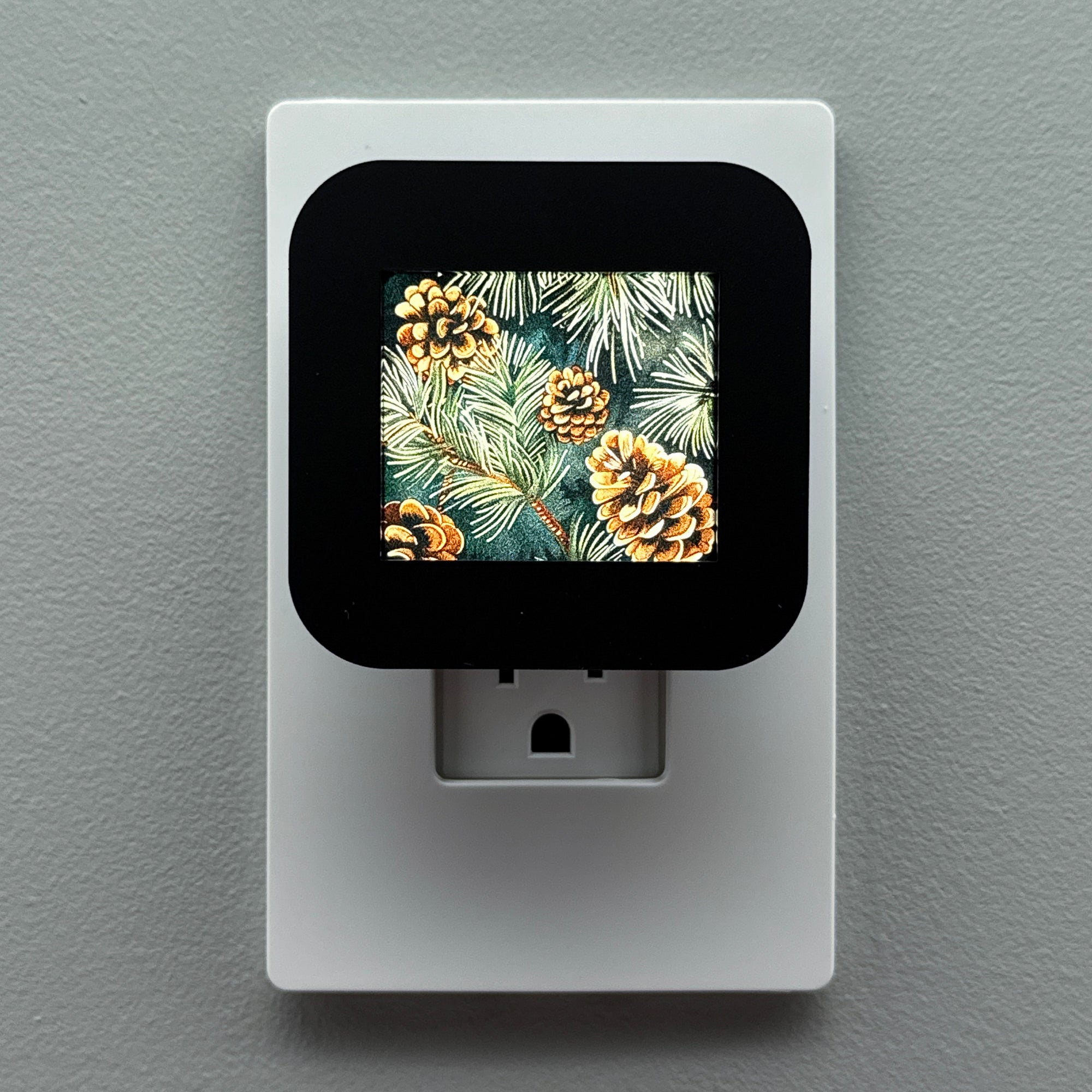 Winter Pinecones Night Light