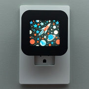 Space, Rocket Ship and Planets Night Light Cover ONLY