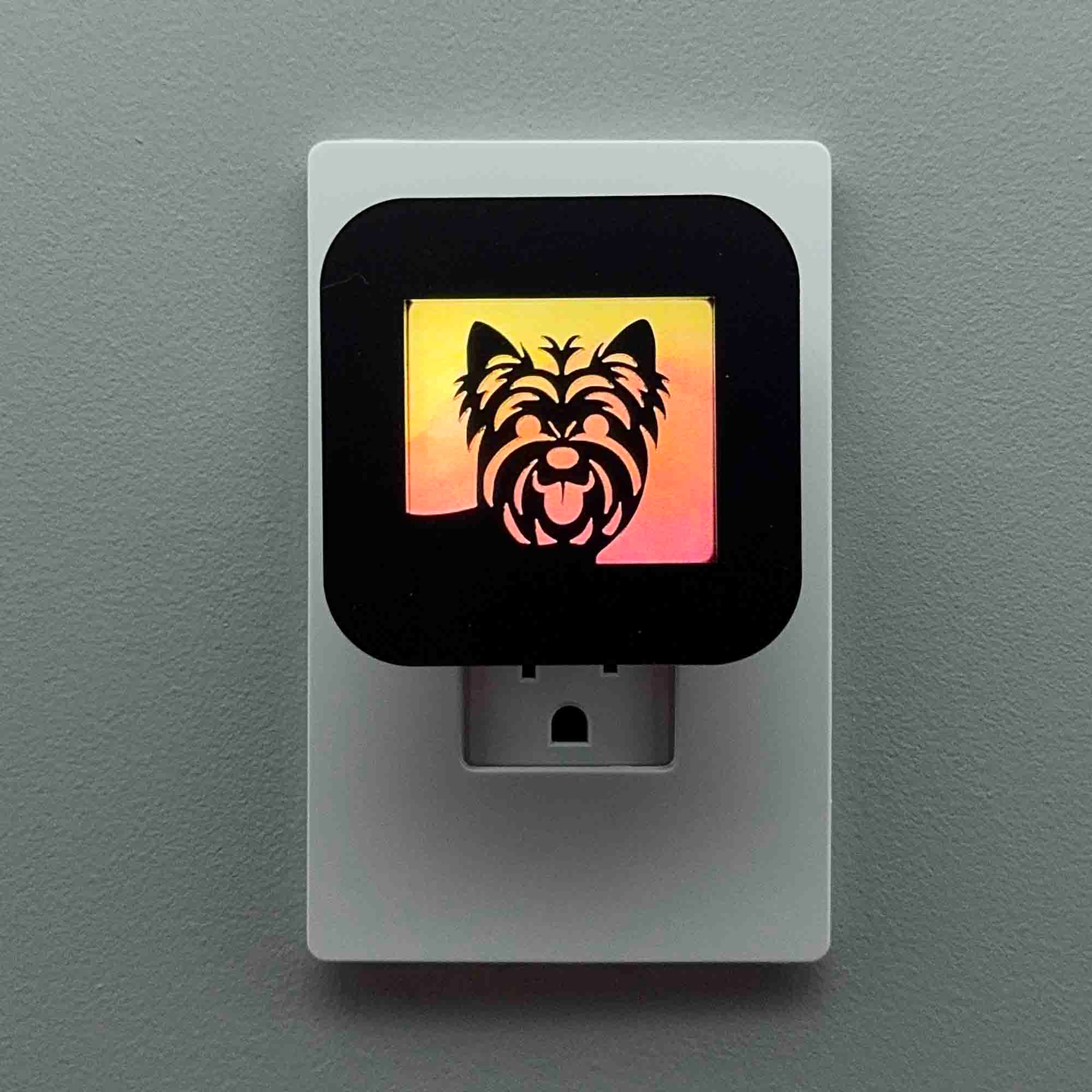 Yorkshire Terrier Dog Night Light