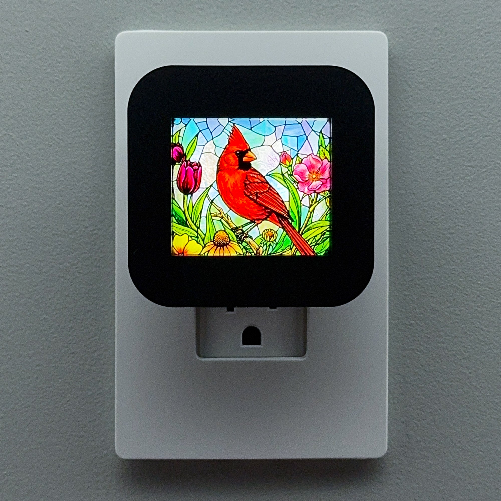 Spring Cardinal Night Light